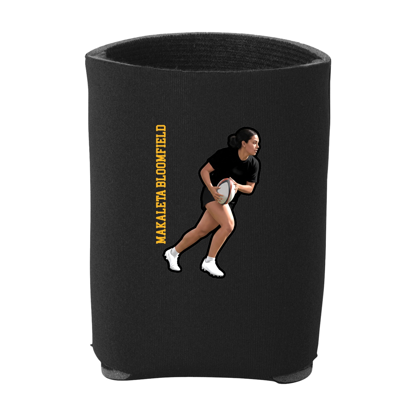 Can Holder — Name Vertical in Black