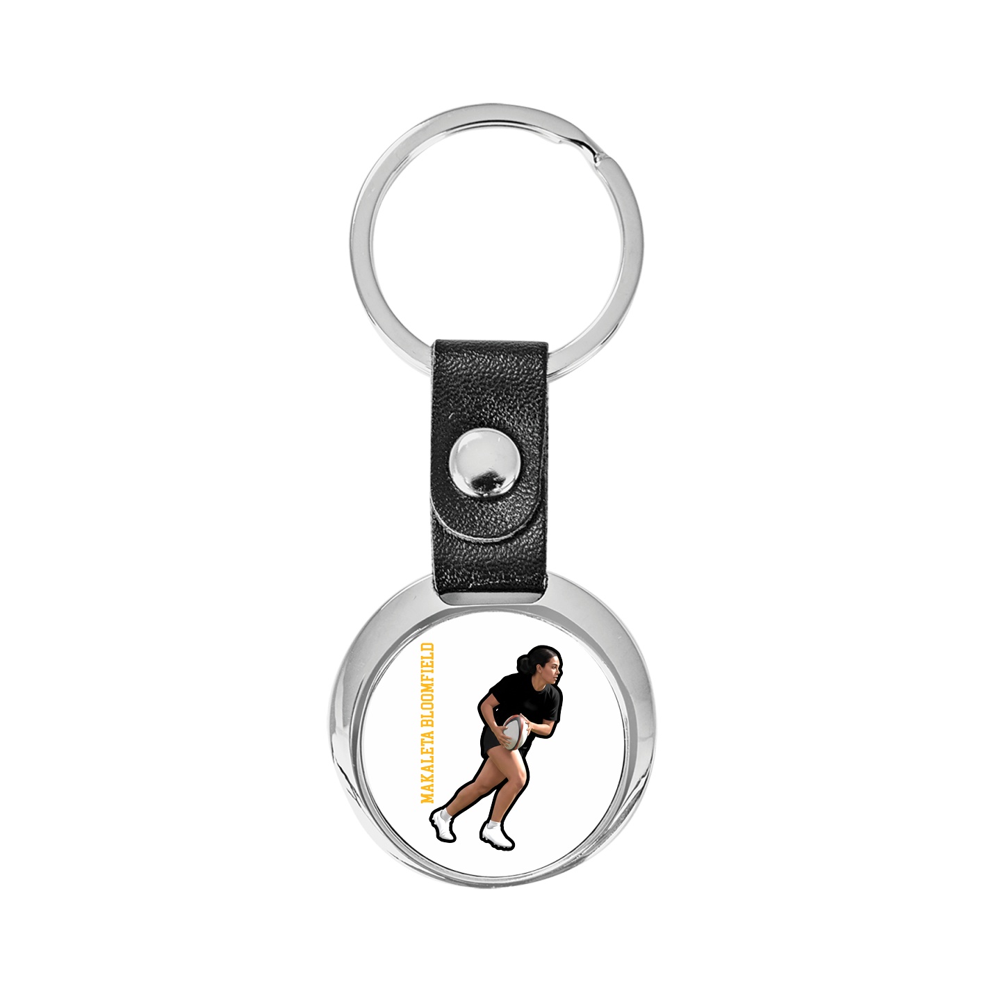 Key Chain — Name Vertical in Classic