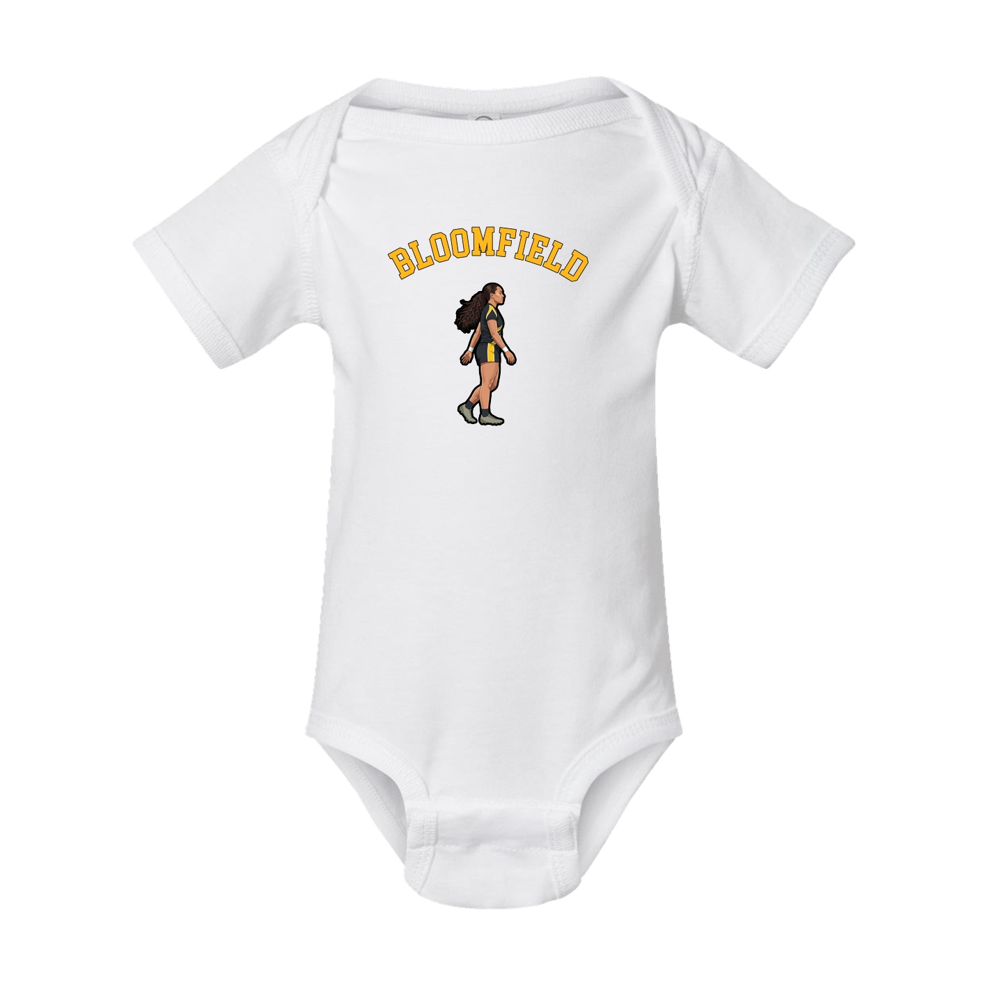 Baby Onesie — Shirsey Arch in White