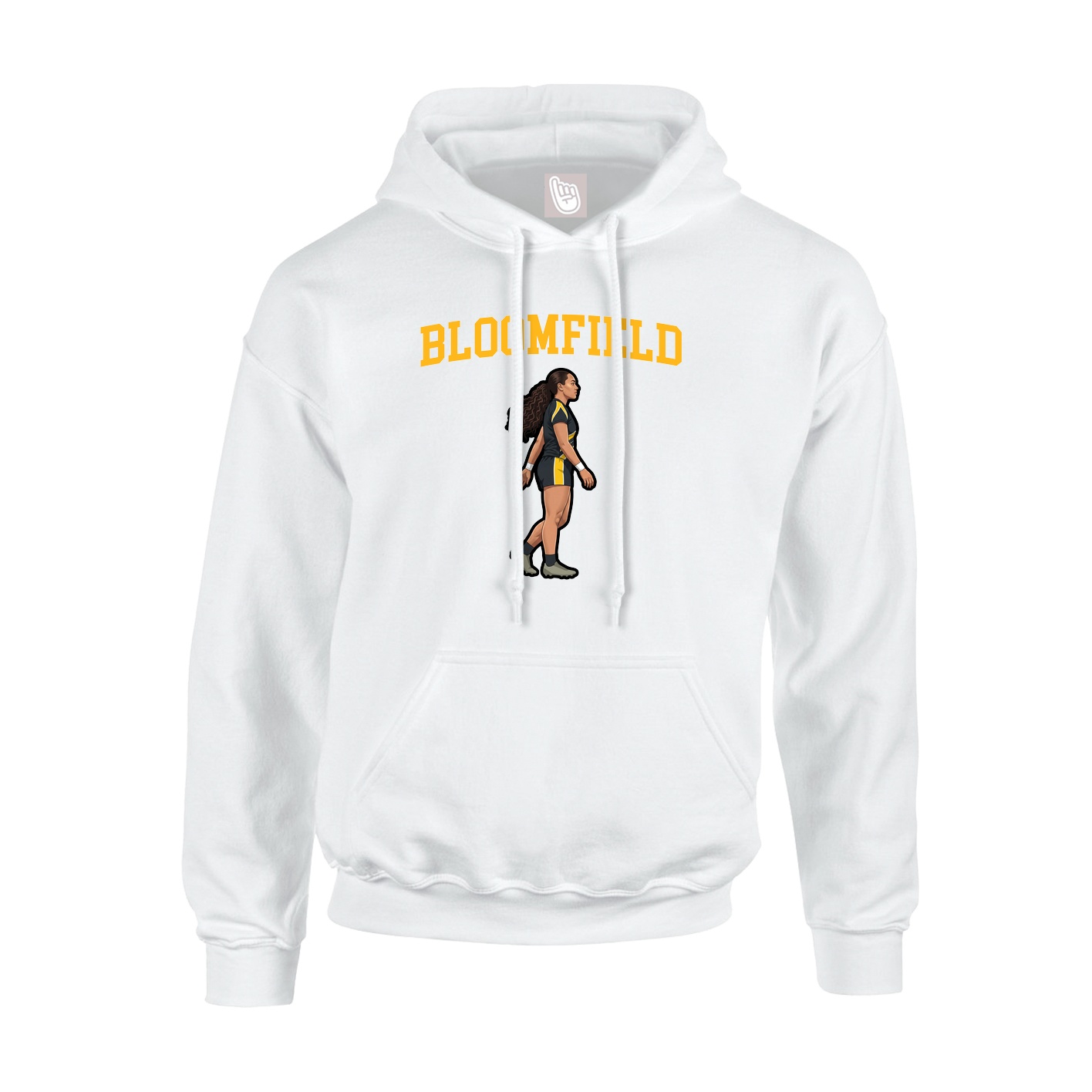 Youth Hoodie — Shirsey in White