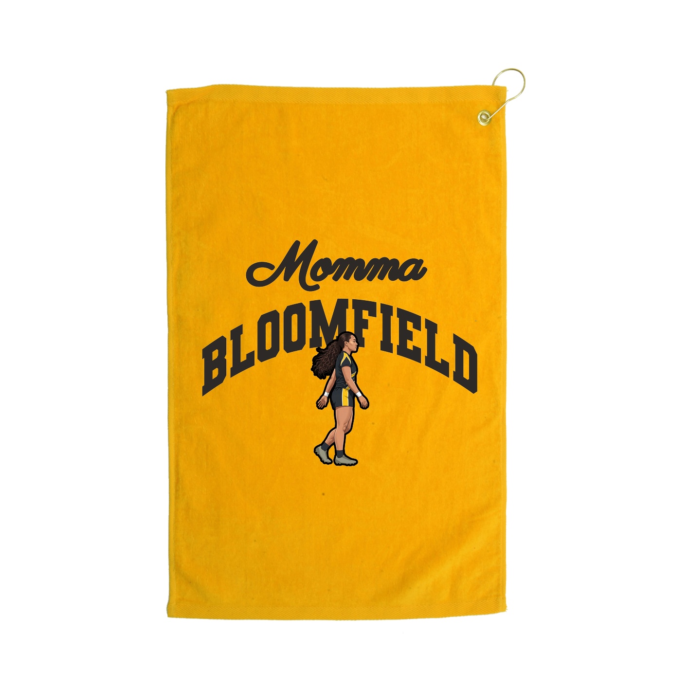 Golf Towel — Mothers Day Arch in Gold