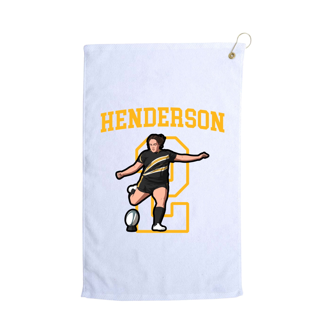 Golf Towel — Shirsey in White