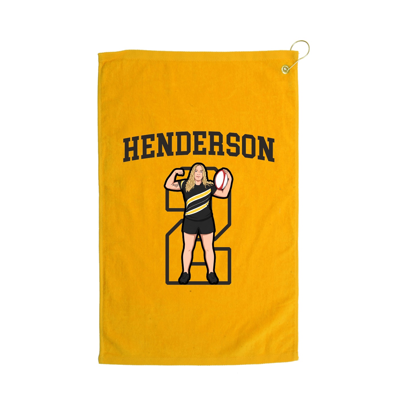 Terry Velour Golf Towel