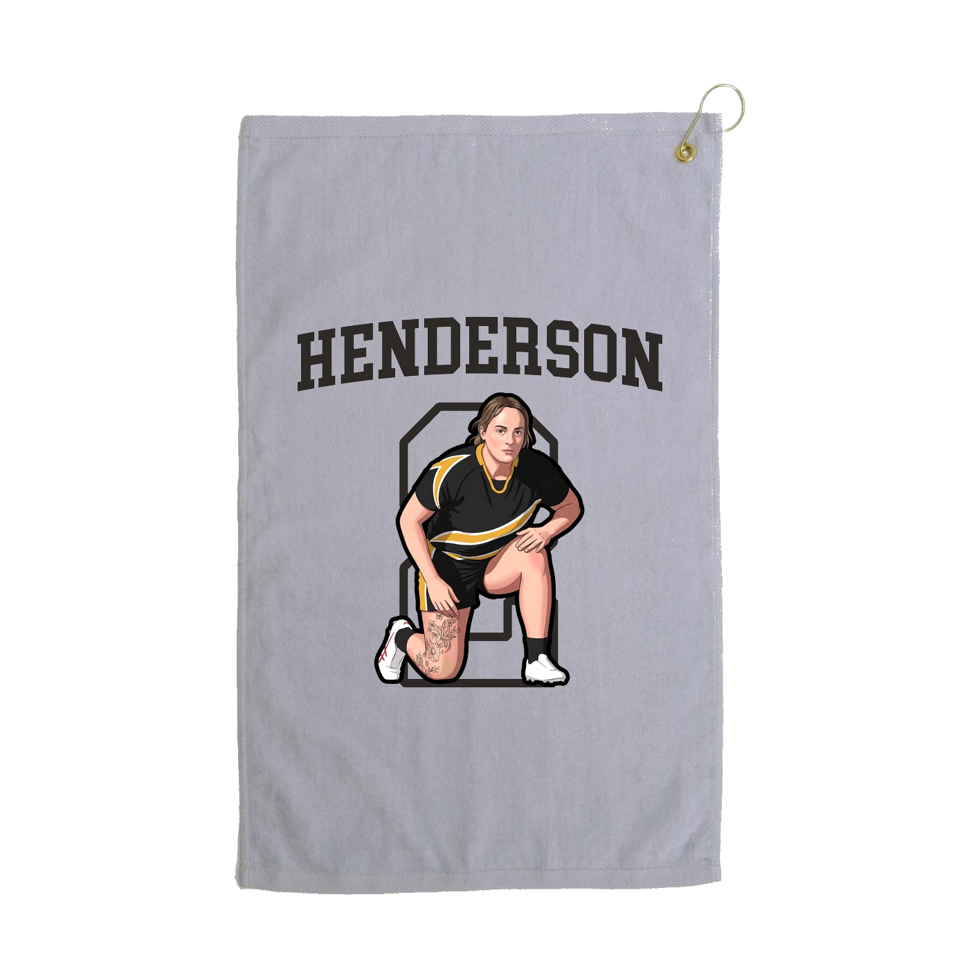 Golf Towel — Shirsey in Grey