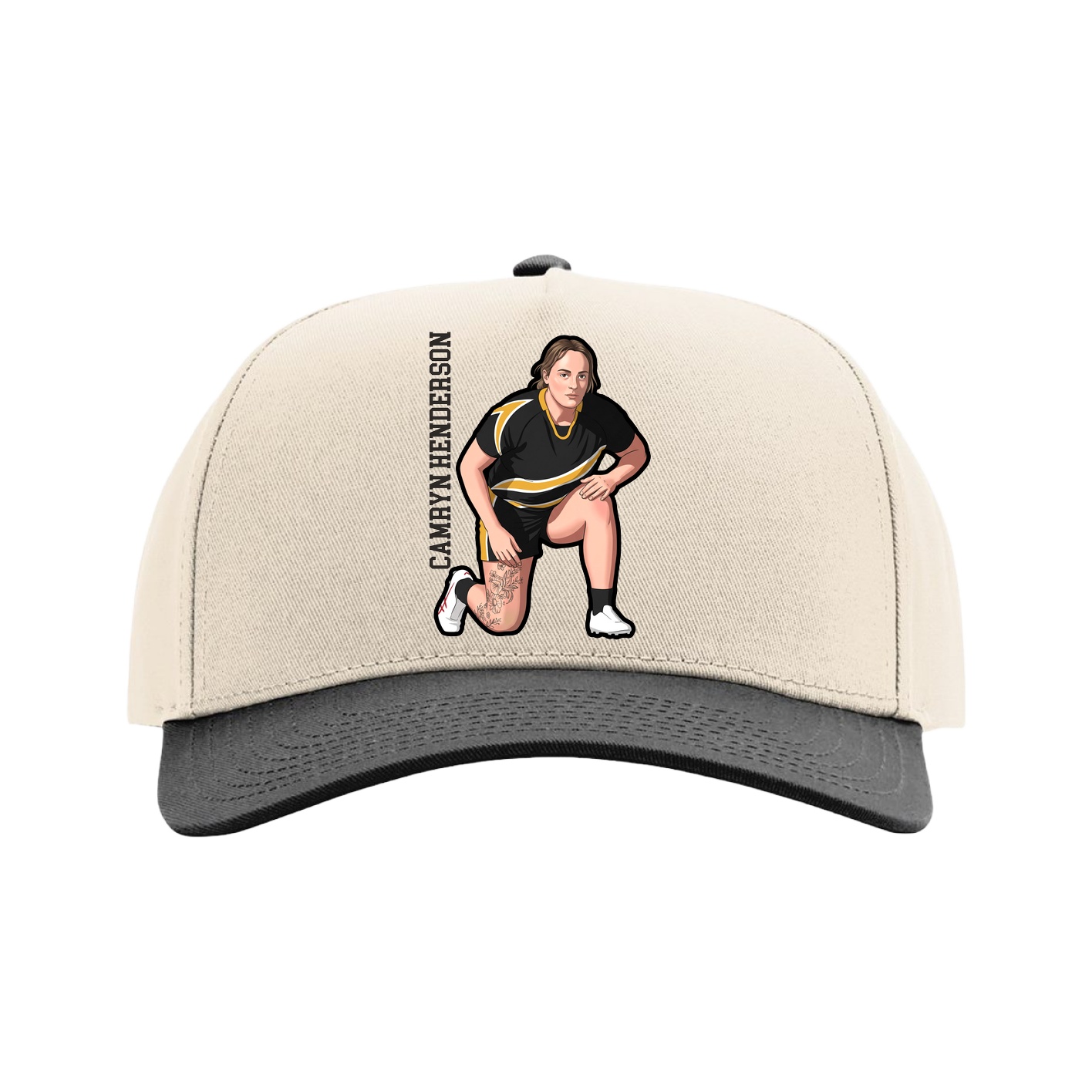 Full Fabric Five-Panel Champ Cap