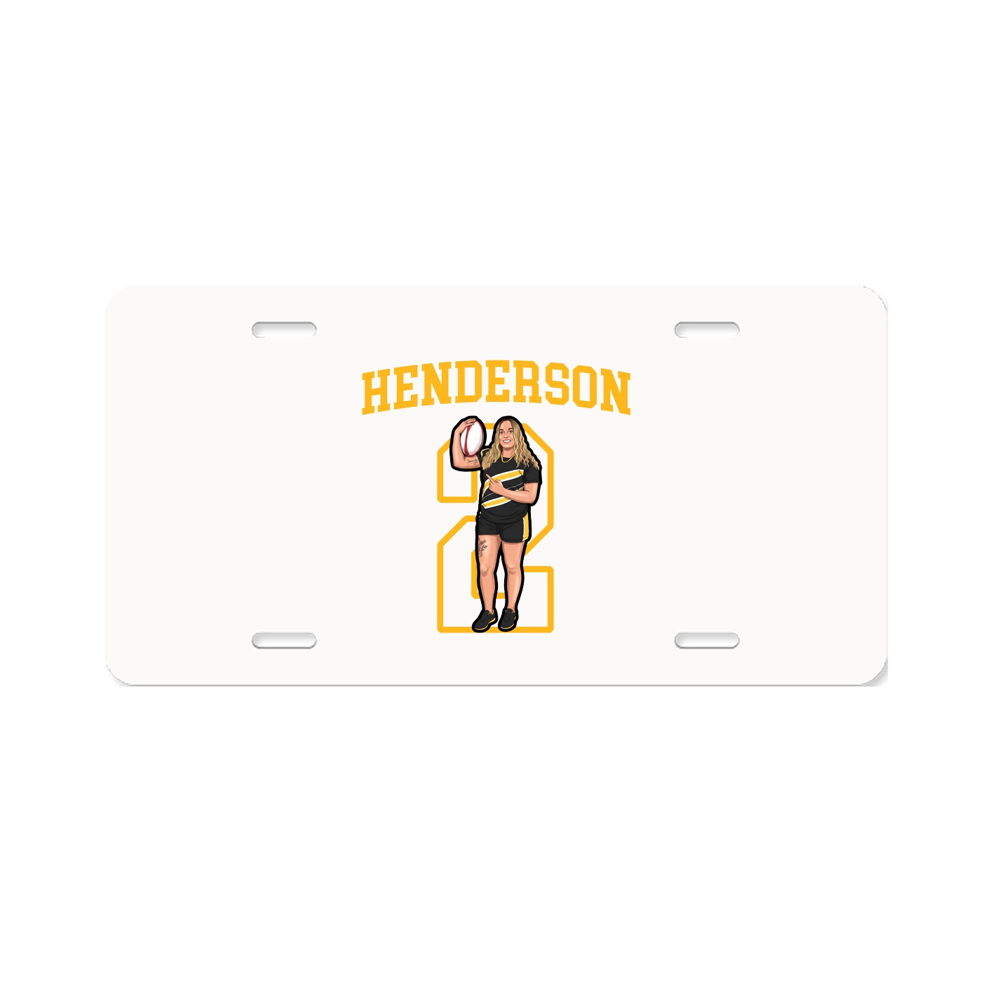 License Plate — Shirsey in Classic