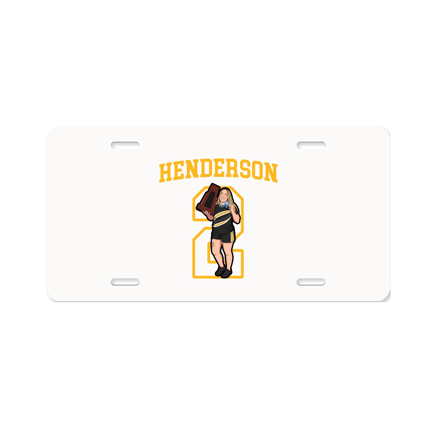 License Plate — Shirsey in Classic