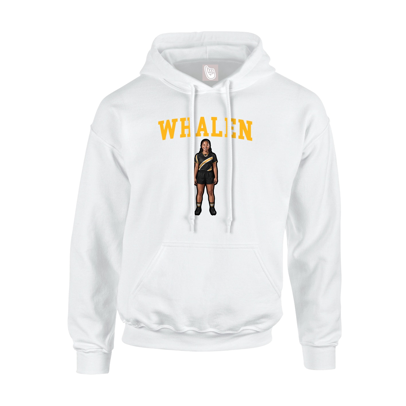 Youth Hoodie — Shirsey in White