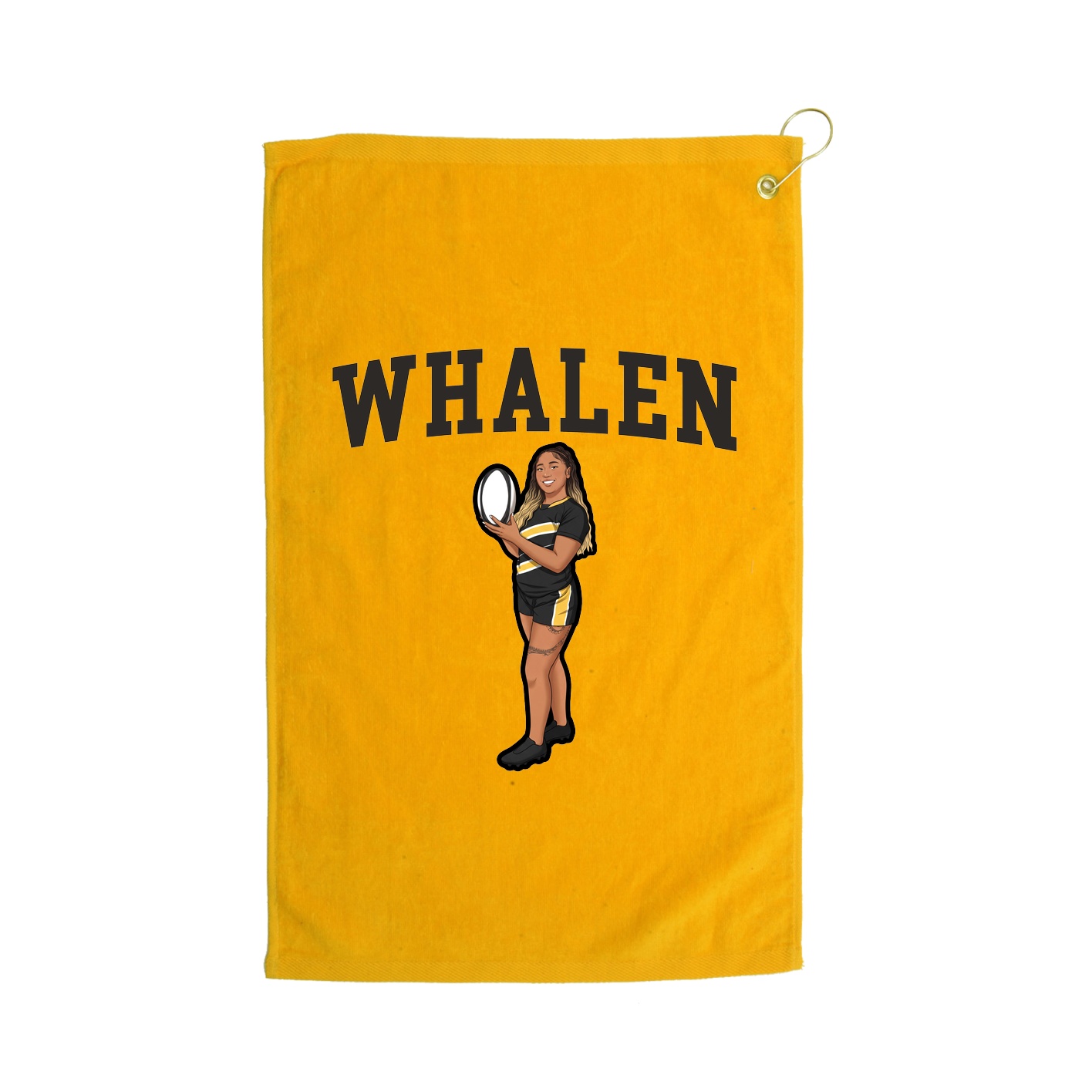 Golf Towel — Shirsey in Gold