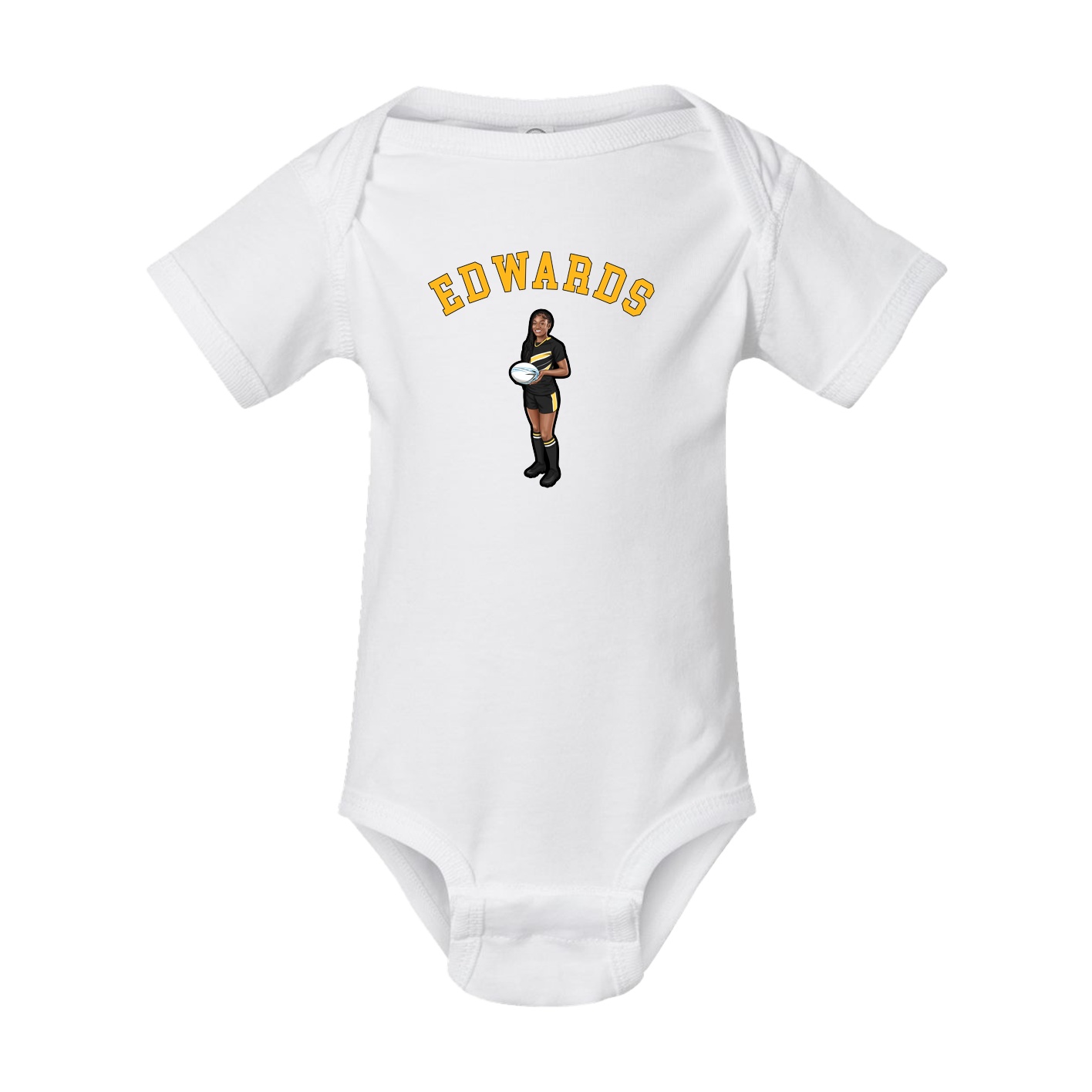 Baby Onesie — Shirsey Arch in White
