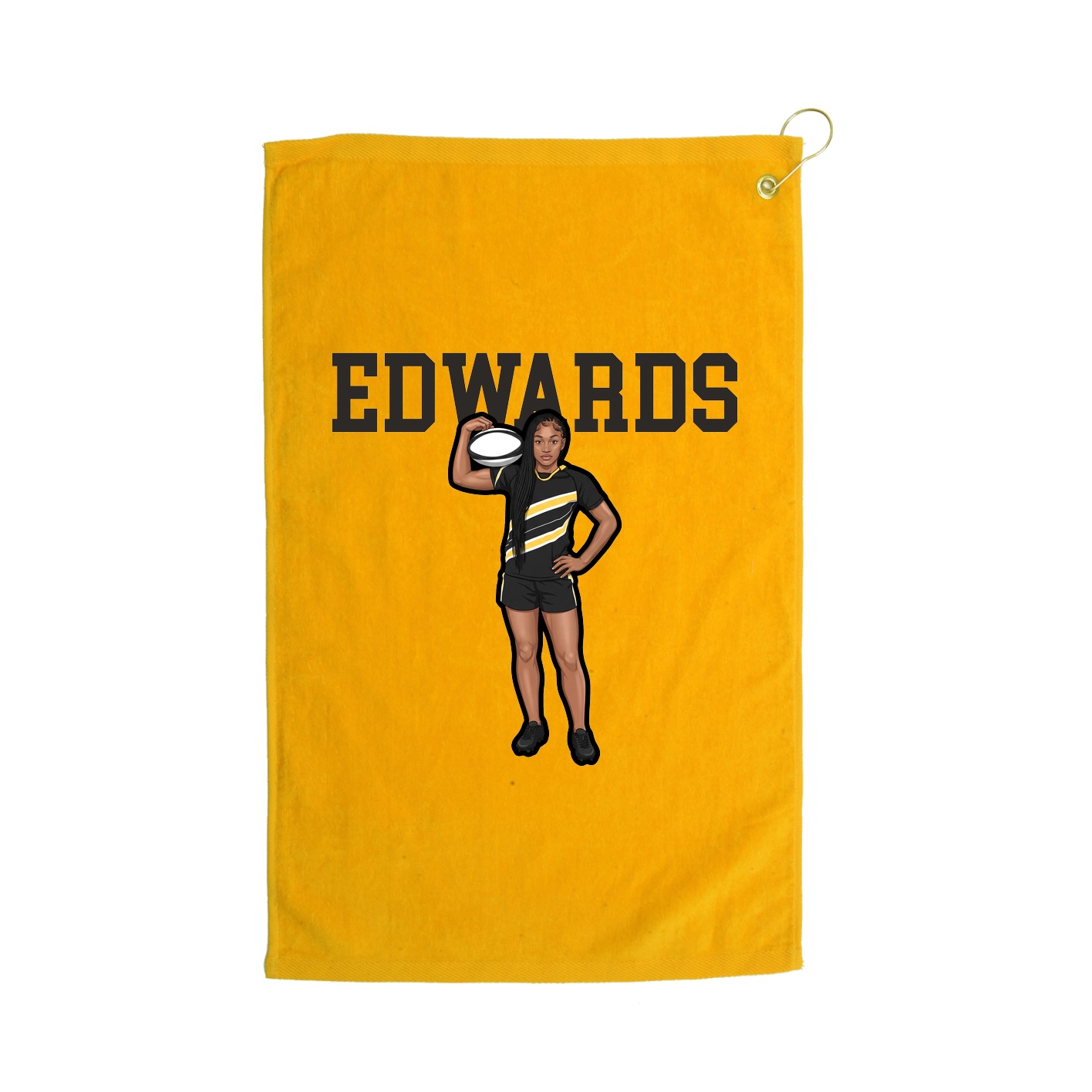 Golf Towel — Shirsey in Gold