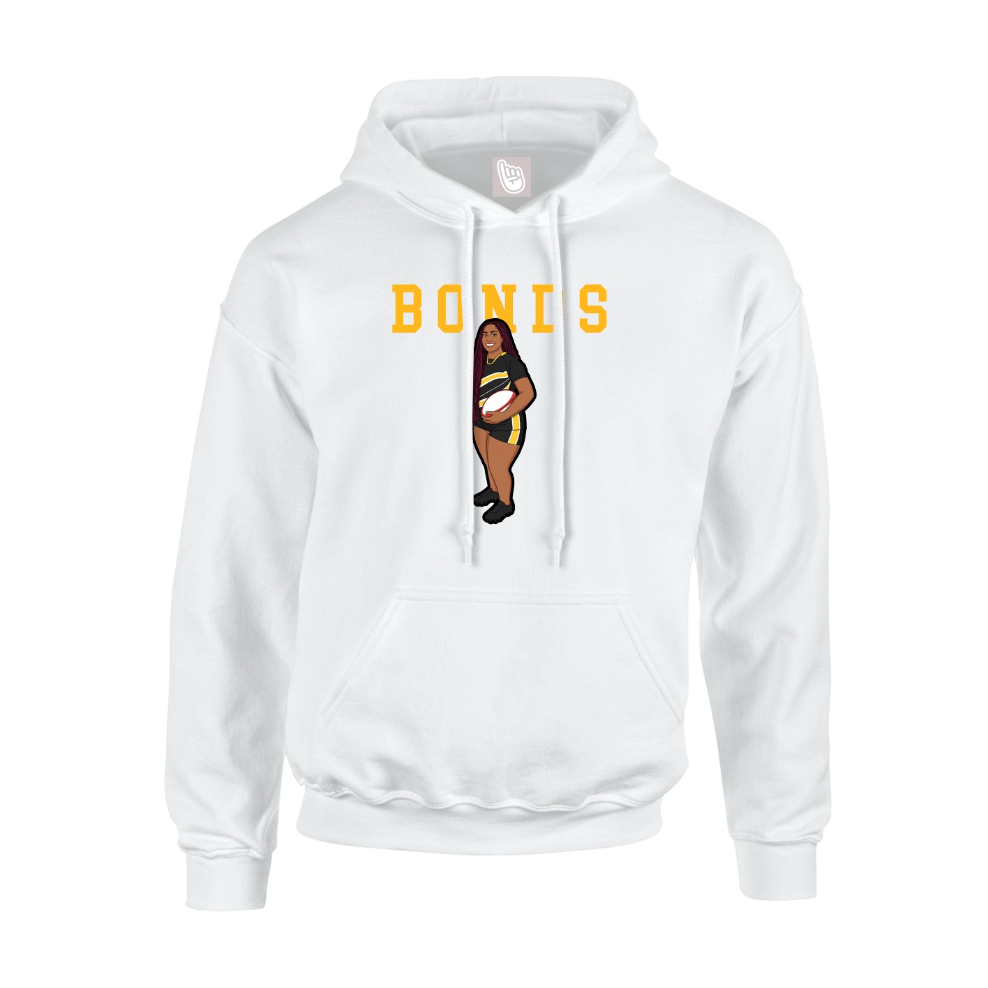 Youth Hoodie — Shirsey in White