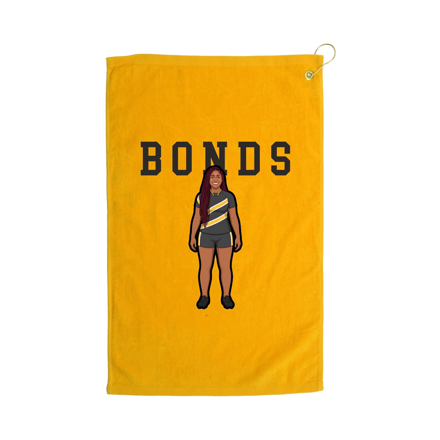 Golf Towel — Shirsey in Gold