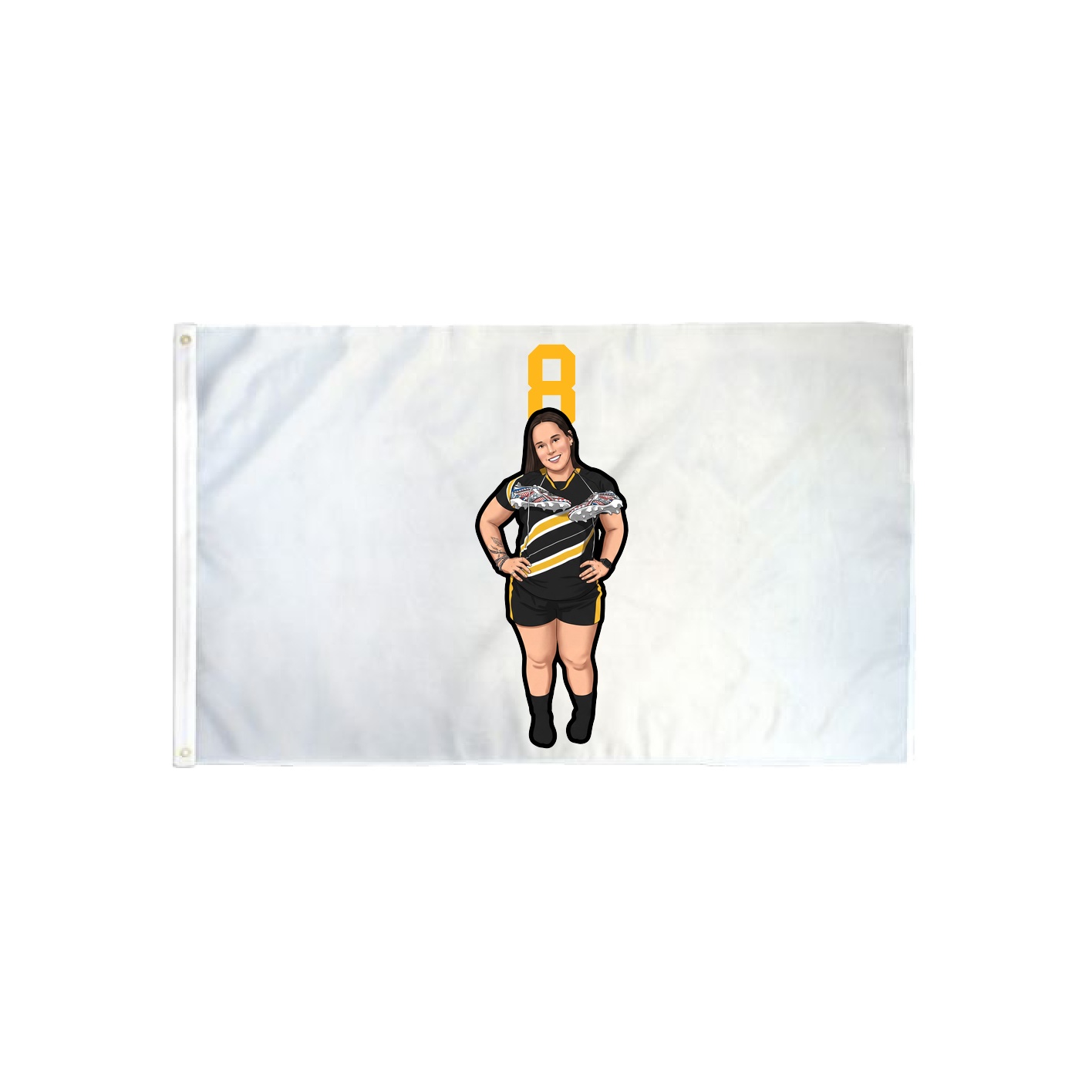 3x5 Flag — Number Top in Classic