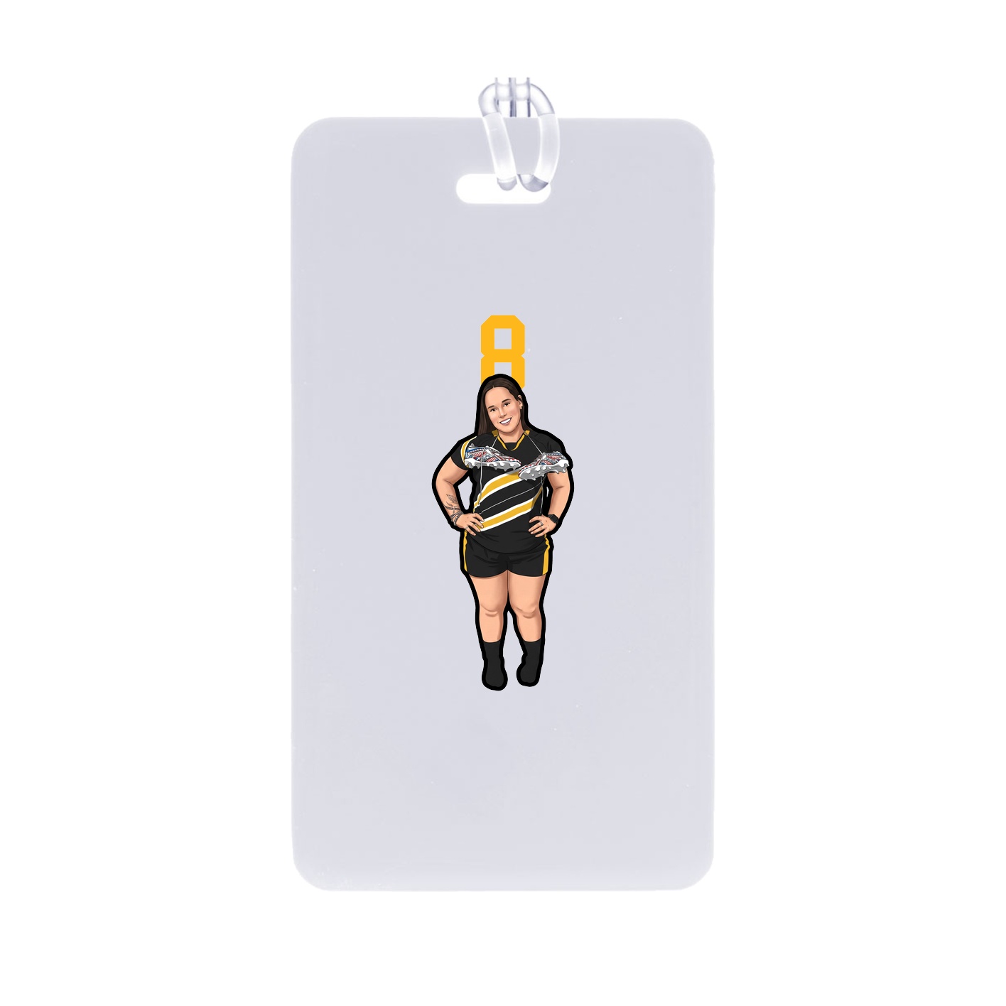 Bag Tag — Number Top in Classic