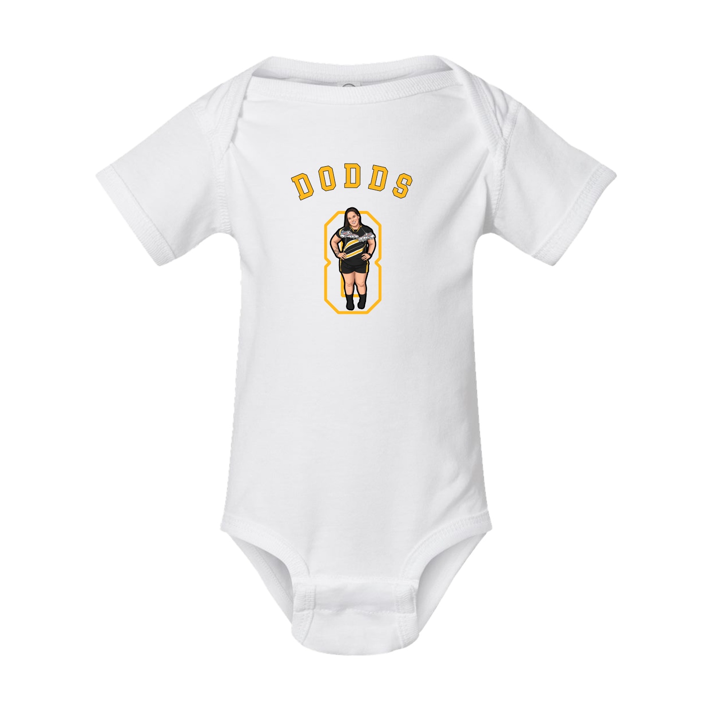 Baby Onesie — Shirsey Arch in White