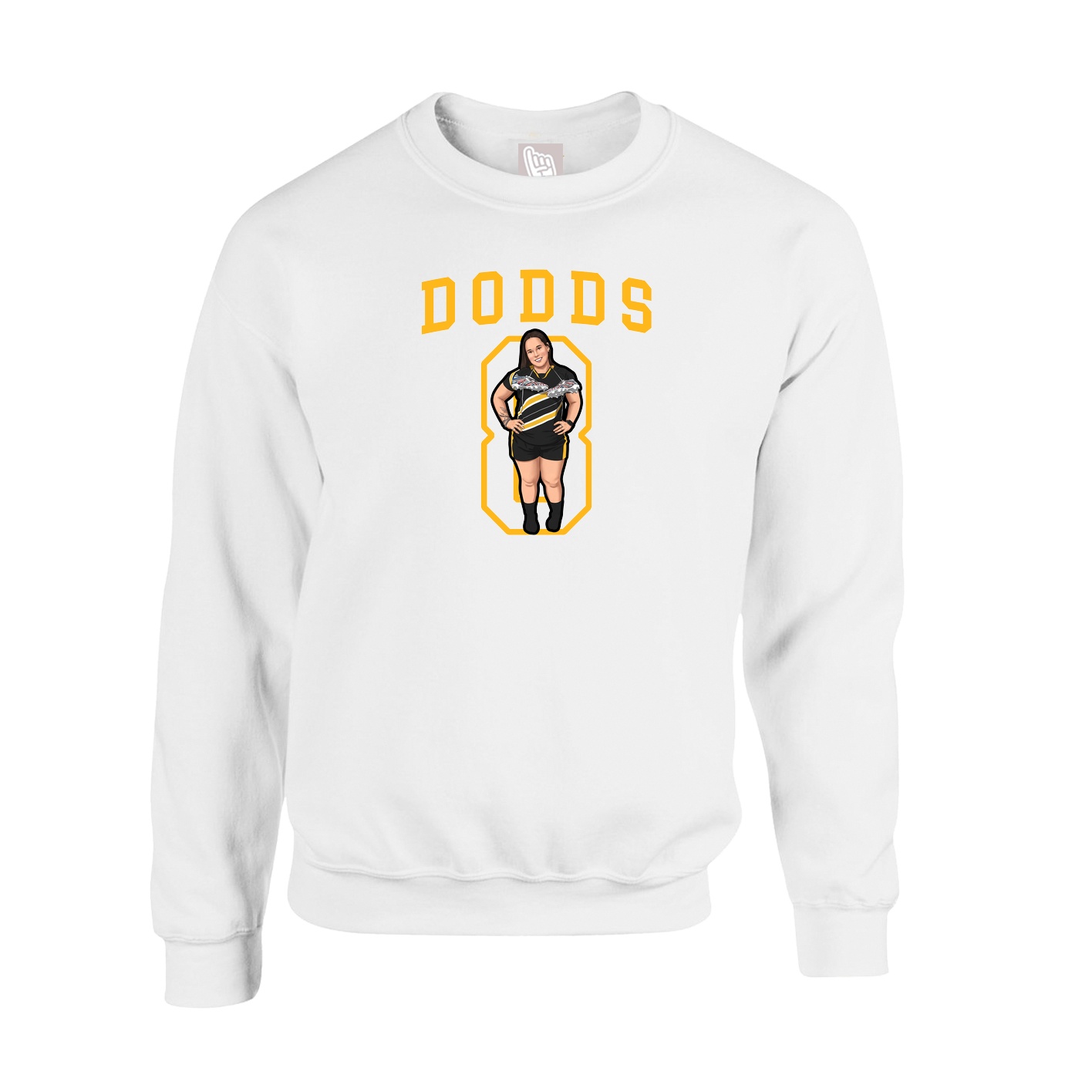 Fleece Crew — Shirsey in White
