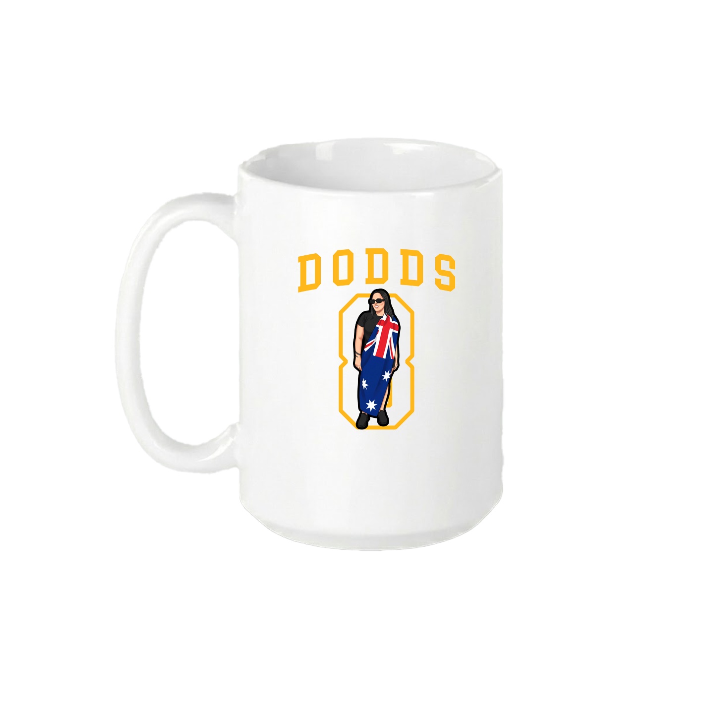 15oz Coffee Mug — Shirsey in White
