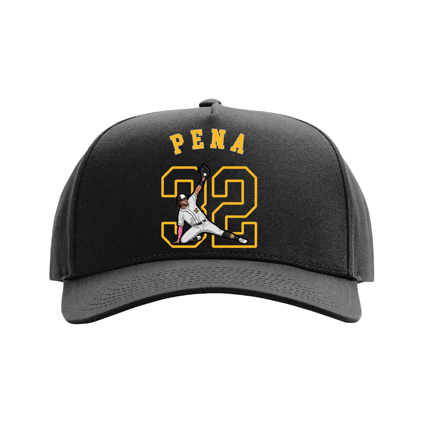 Full Fabric Five-Panel Champ Cap