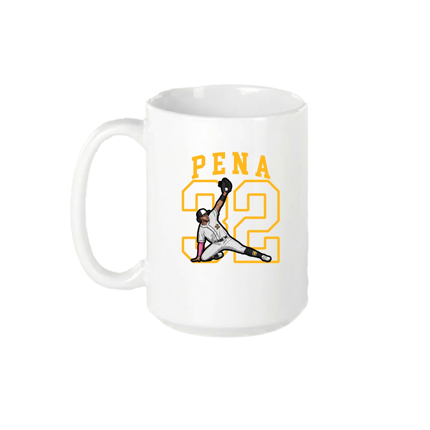 15oz Coffee Mug — Shirsey in White