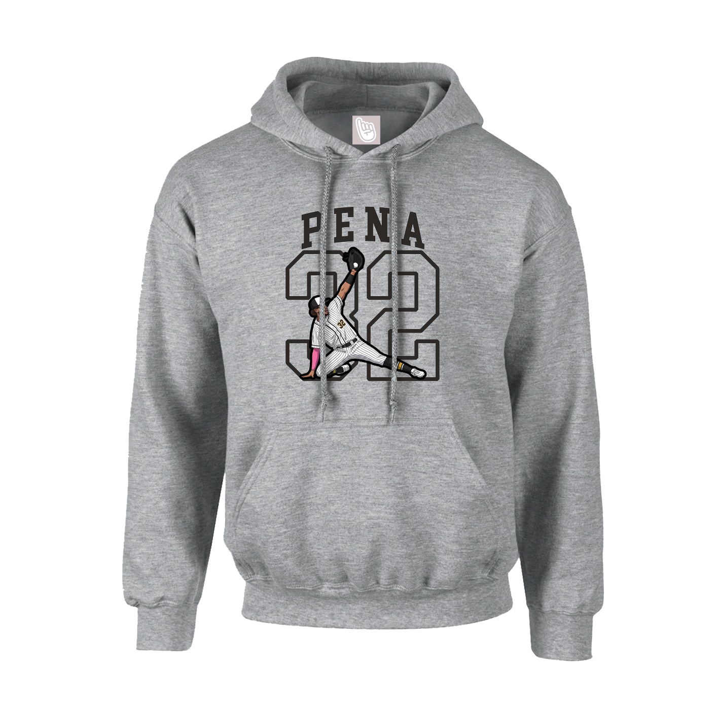Hoodie — Shirsey in Grey