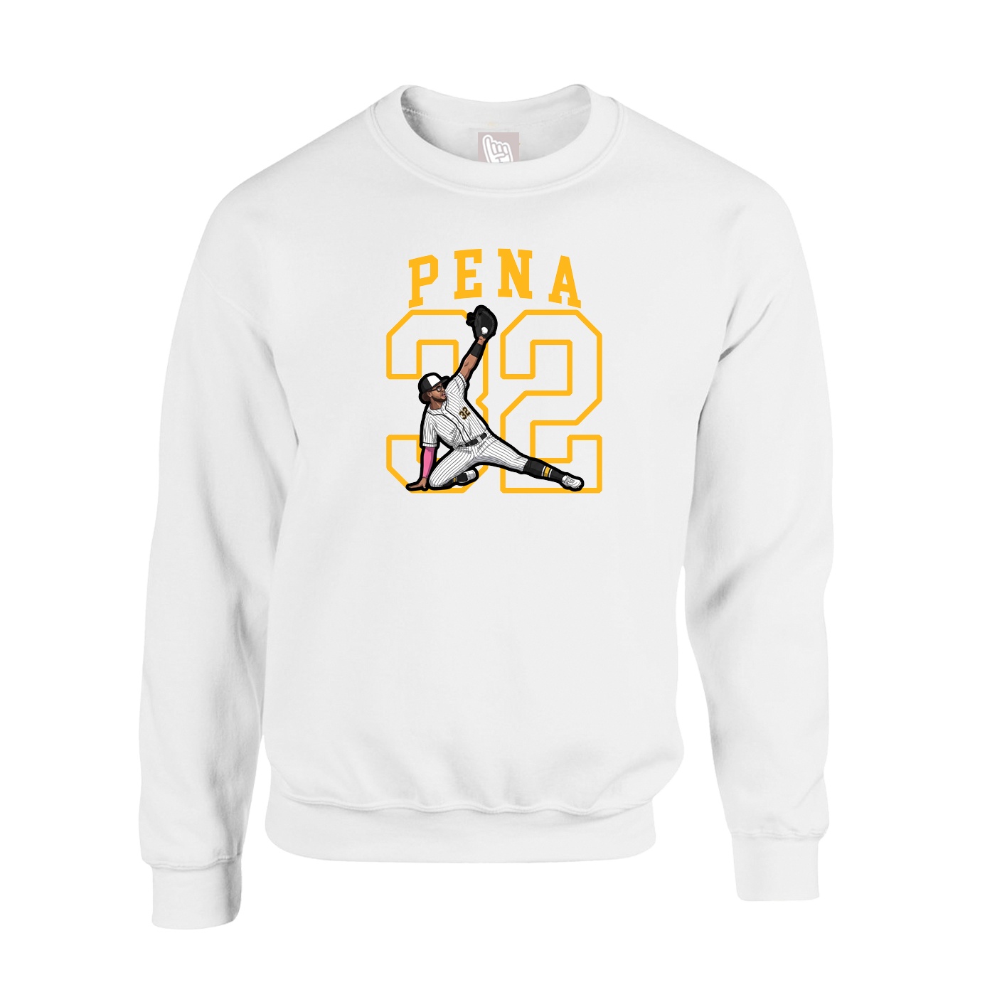 Fleece Crew — Shirsey in White