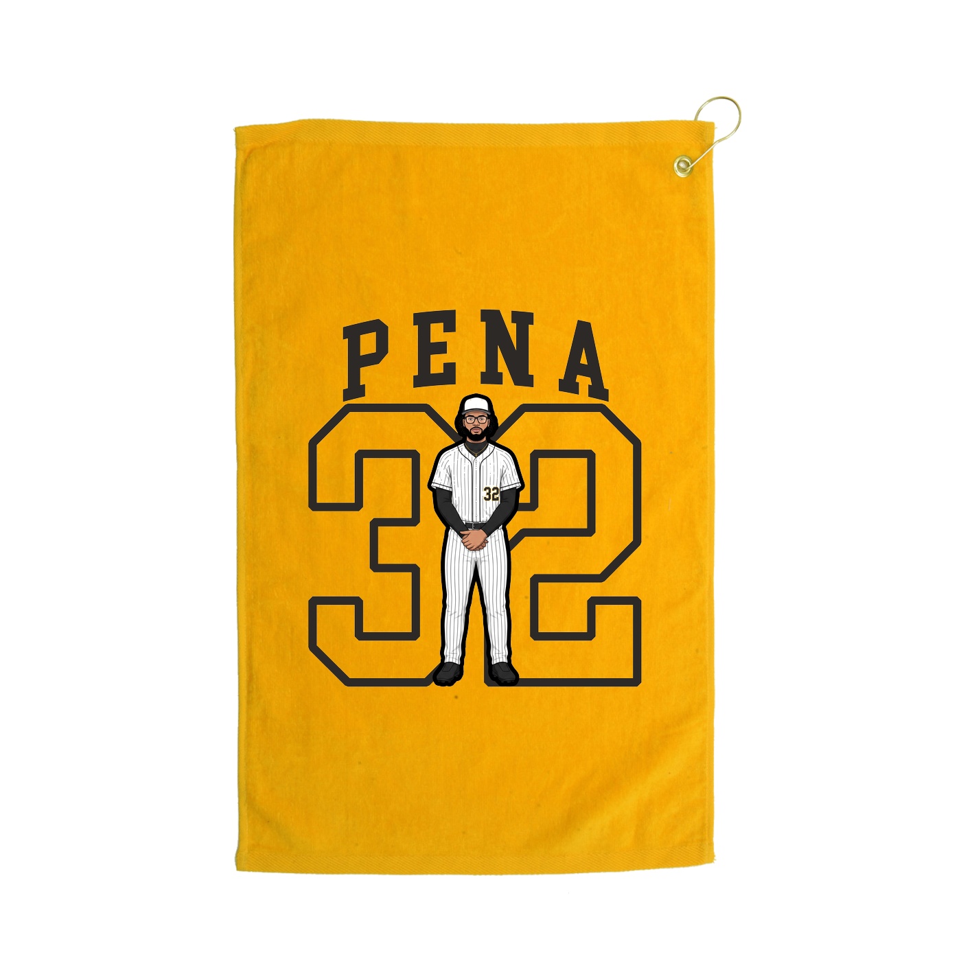 Golf Towel — Shirsey in Gold