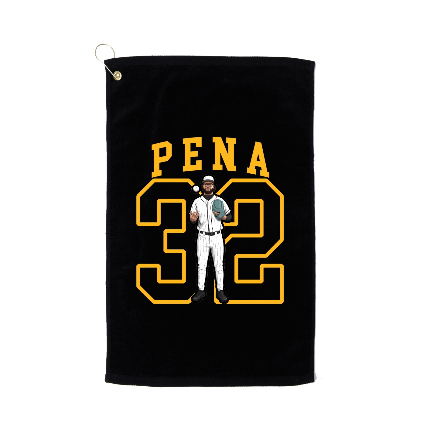 Golf Towel — Shirsey in Black