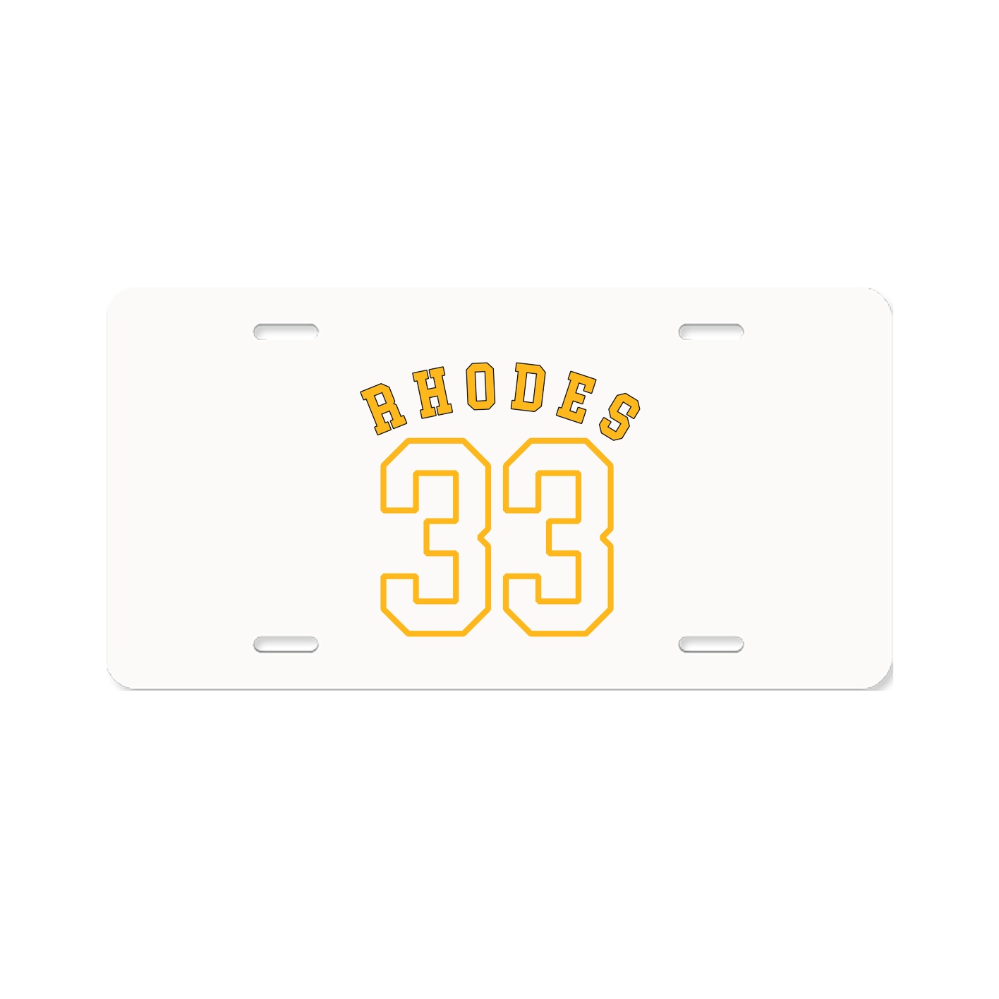 License Plate — Shirsey Arch in Classic
