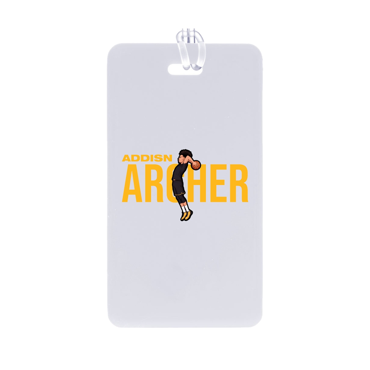 Bag Tag — Player Name in Classic