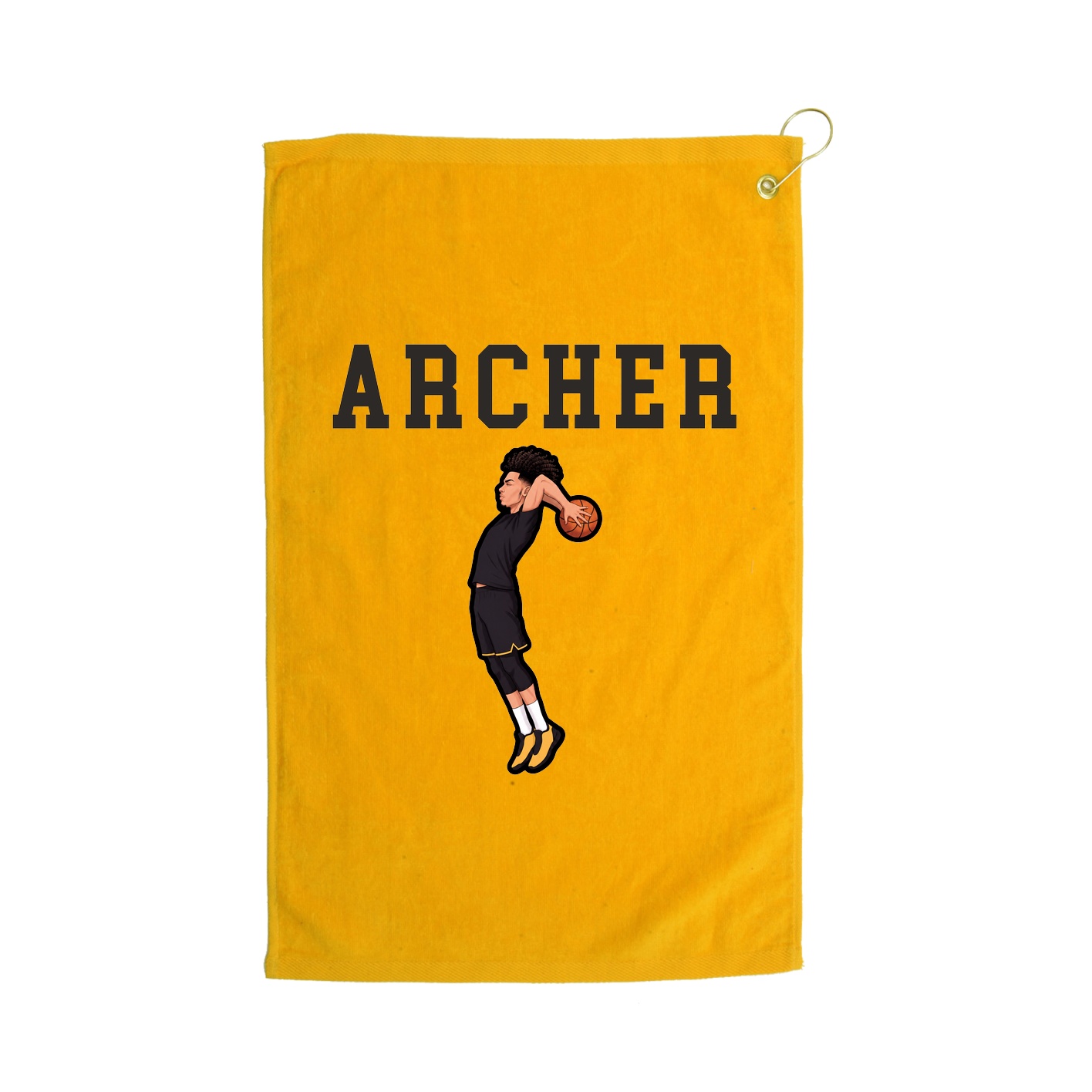 Golf Towel — Shirsey in Gold