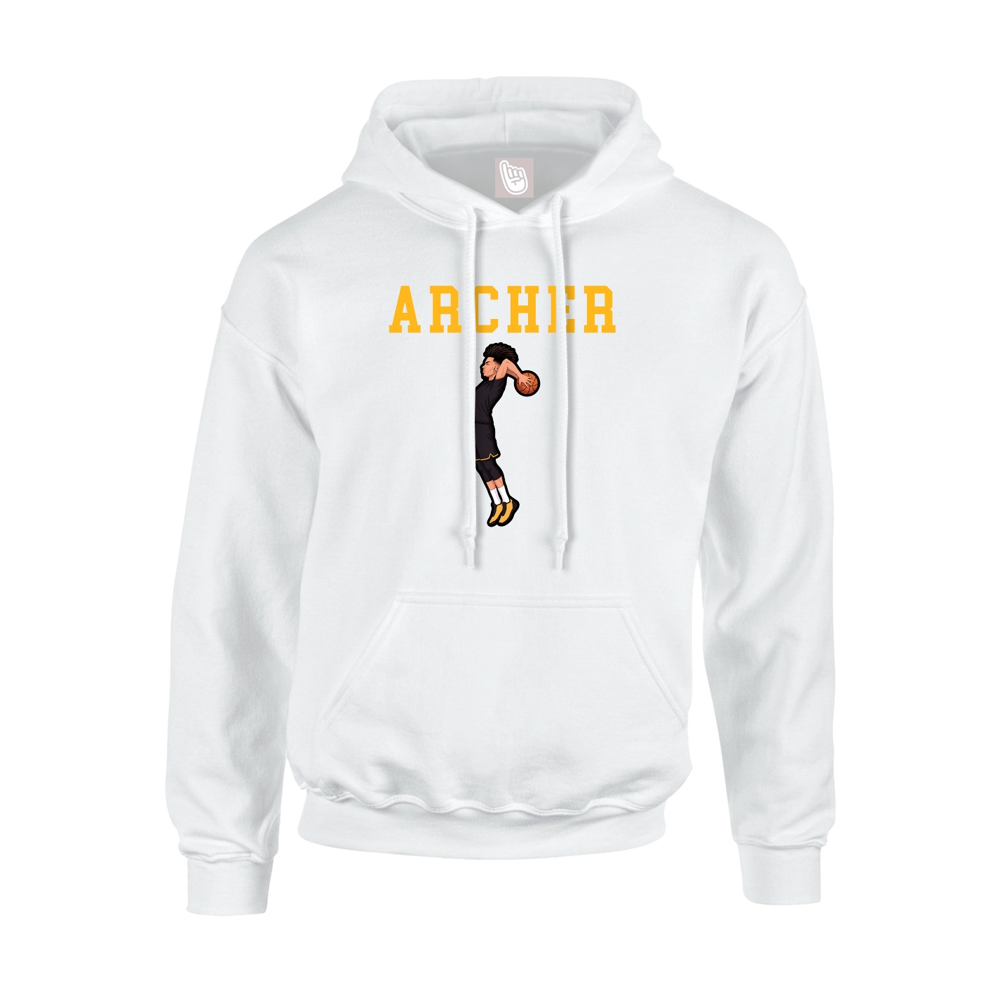 Youth Hoodie — Shirsey in White