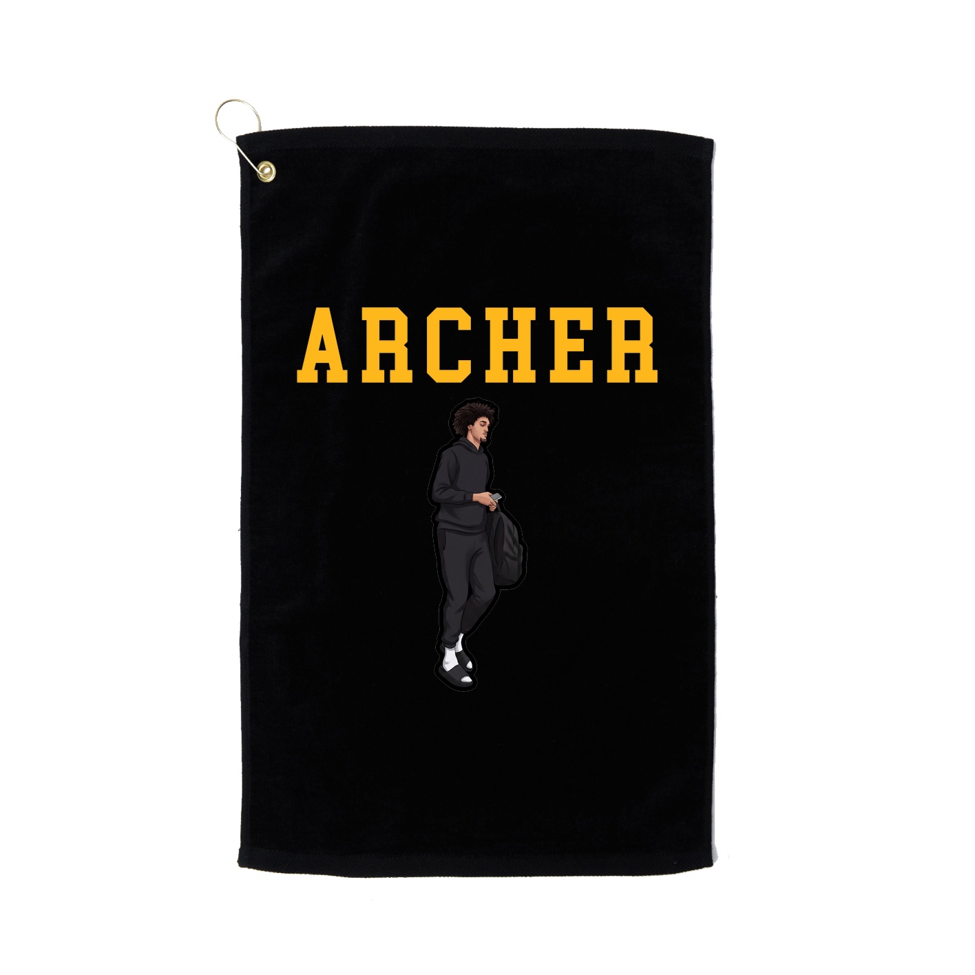Golf Towel — Shirsey in Black
