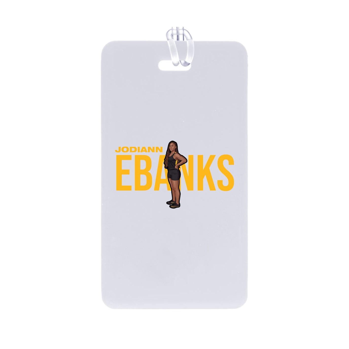 Bag Tag — Player Name in Classic