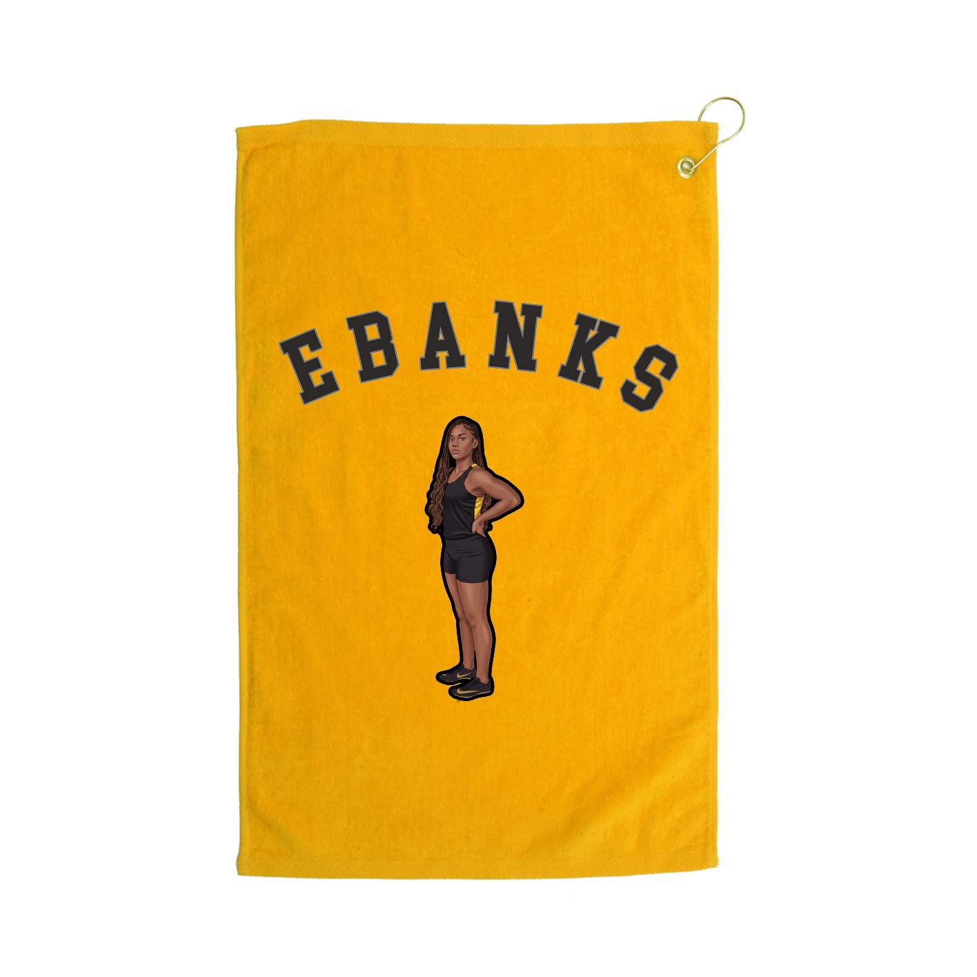 Golf Towel — Shirsey Arch in Gold