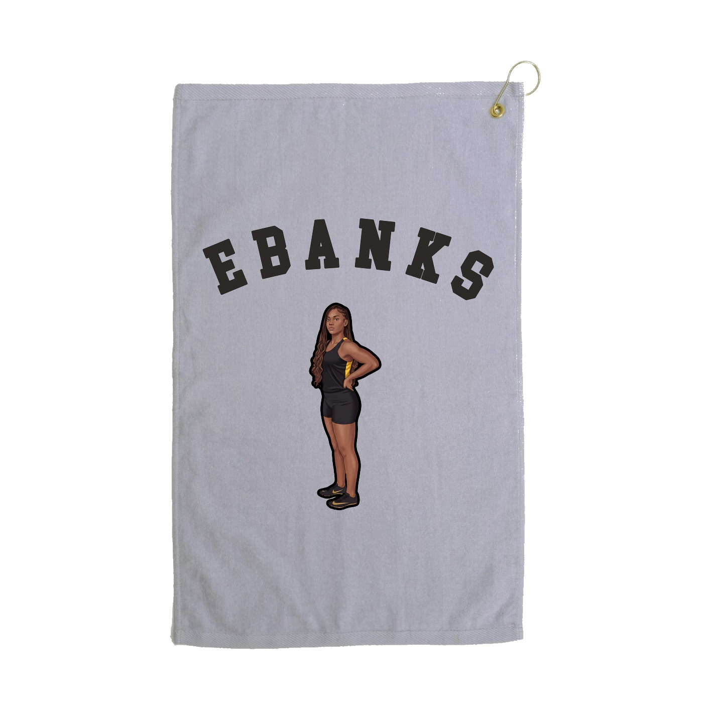 Golf Towel — Shirsey Arch in Grey