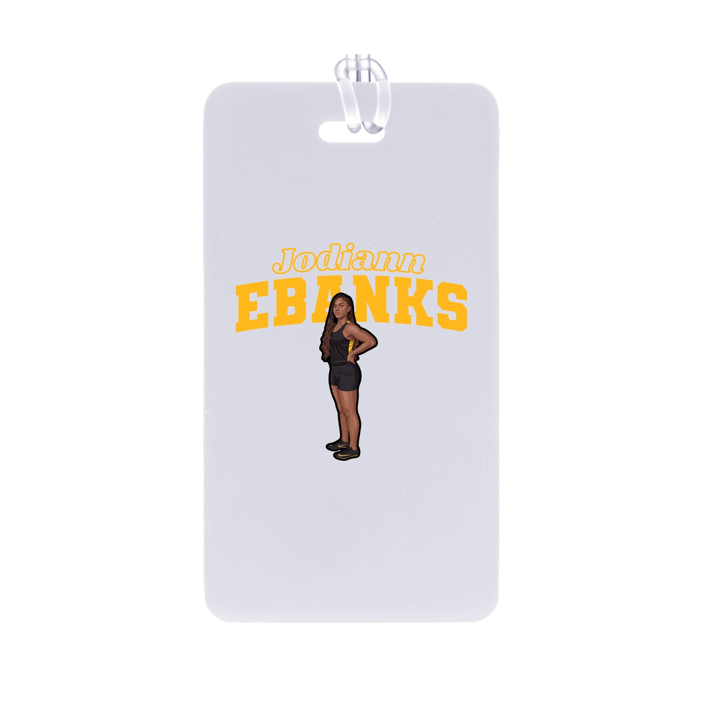 Bag Tag — Name Arch in Classic