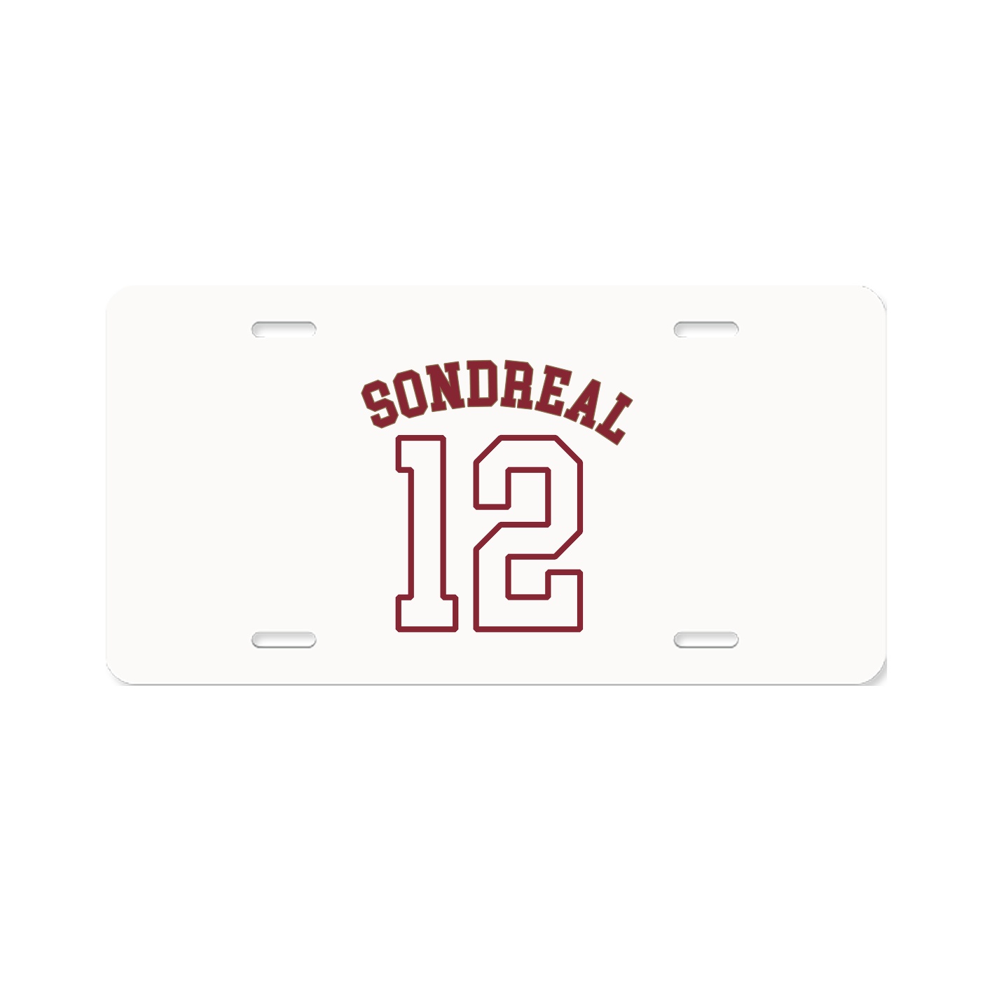 License Plate — Shirsey Arch in Classic