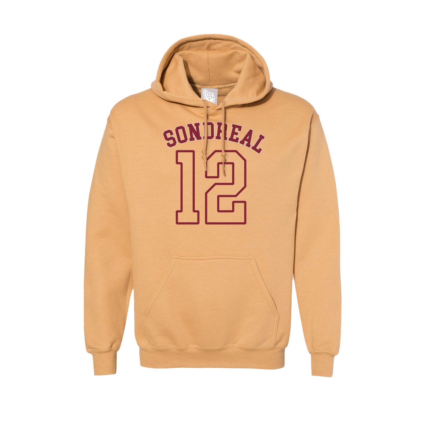 Hoodie — Shirsey Arch in Vegas Gold