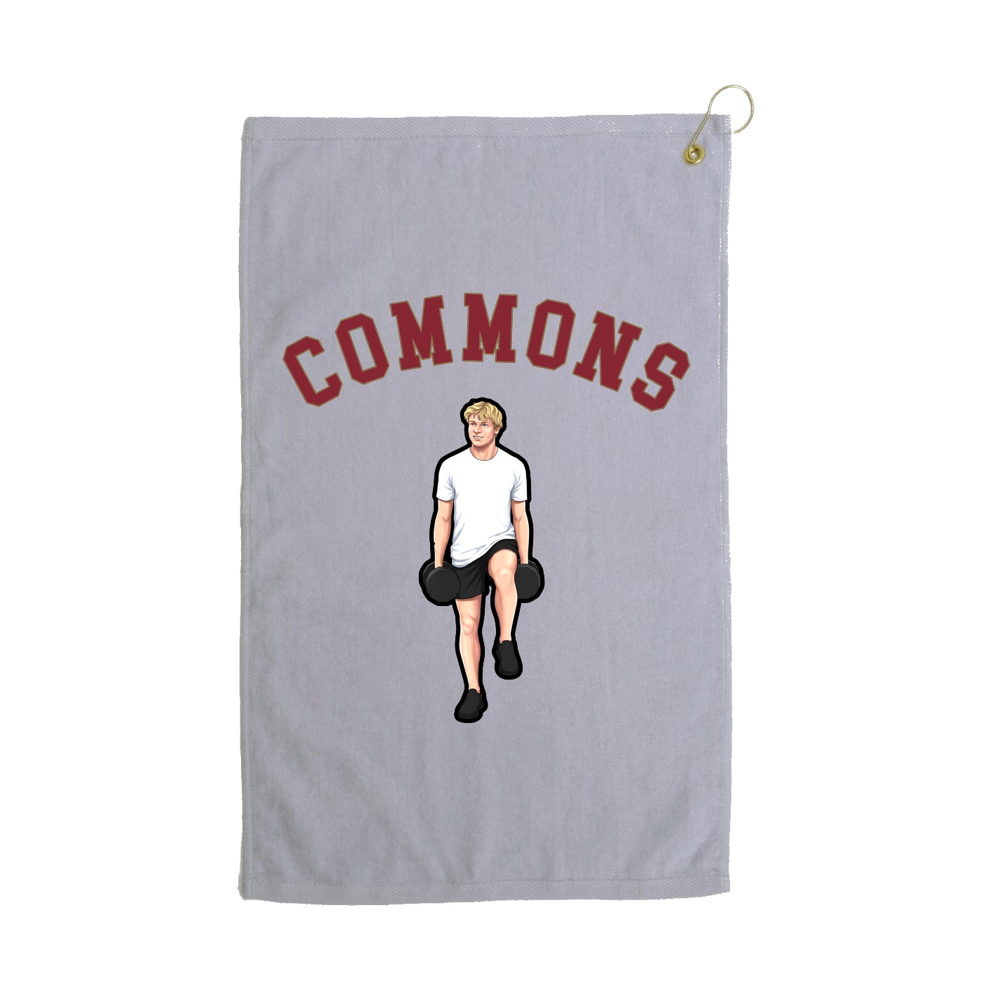 Golf Towel — Shirsey Arch in Grey