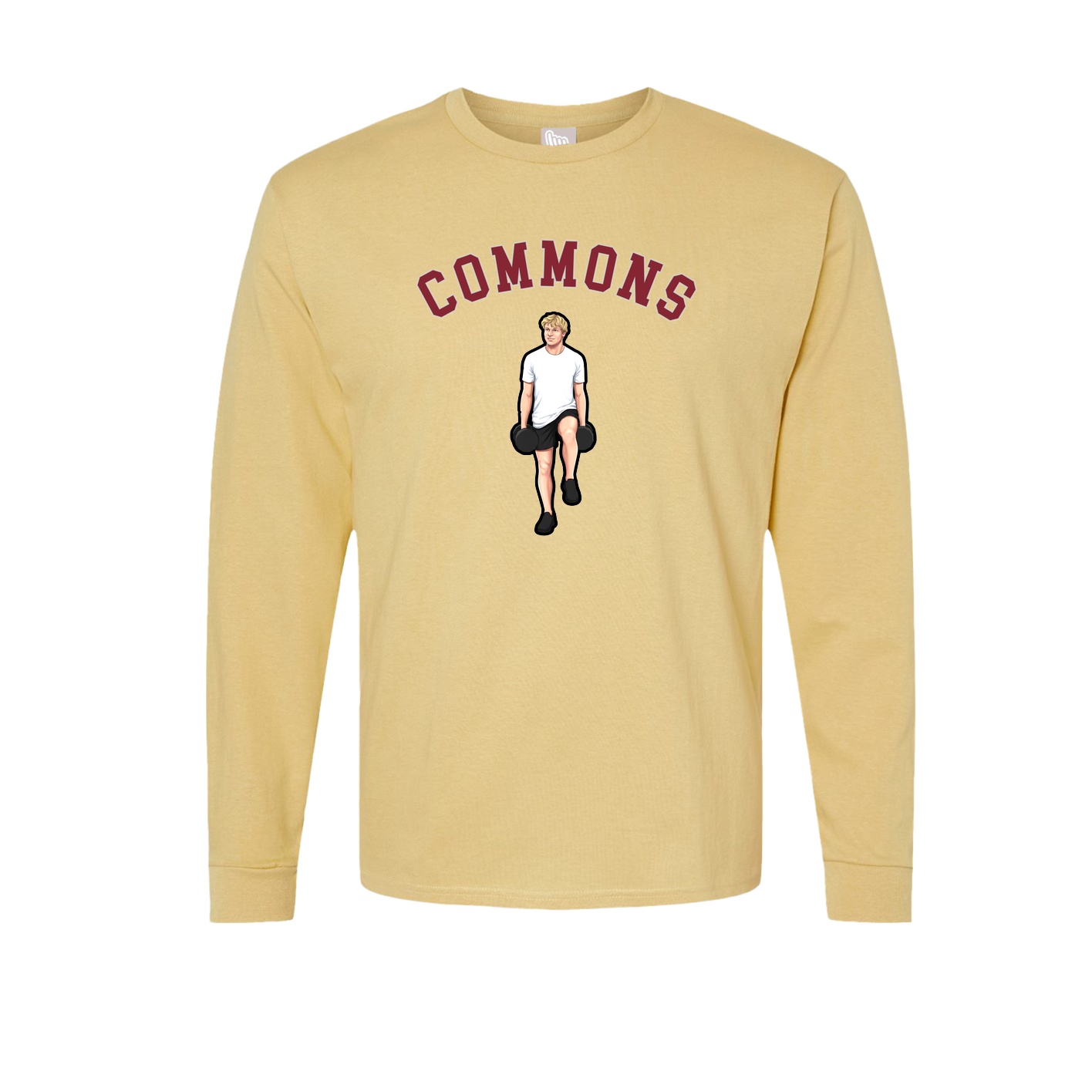 Long Sleeve Tee — Shirsey Arch in Vegas Gold