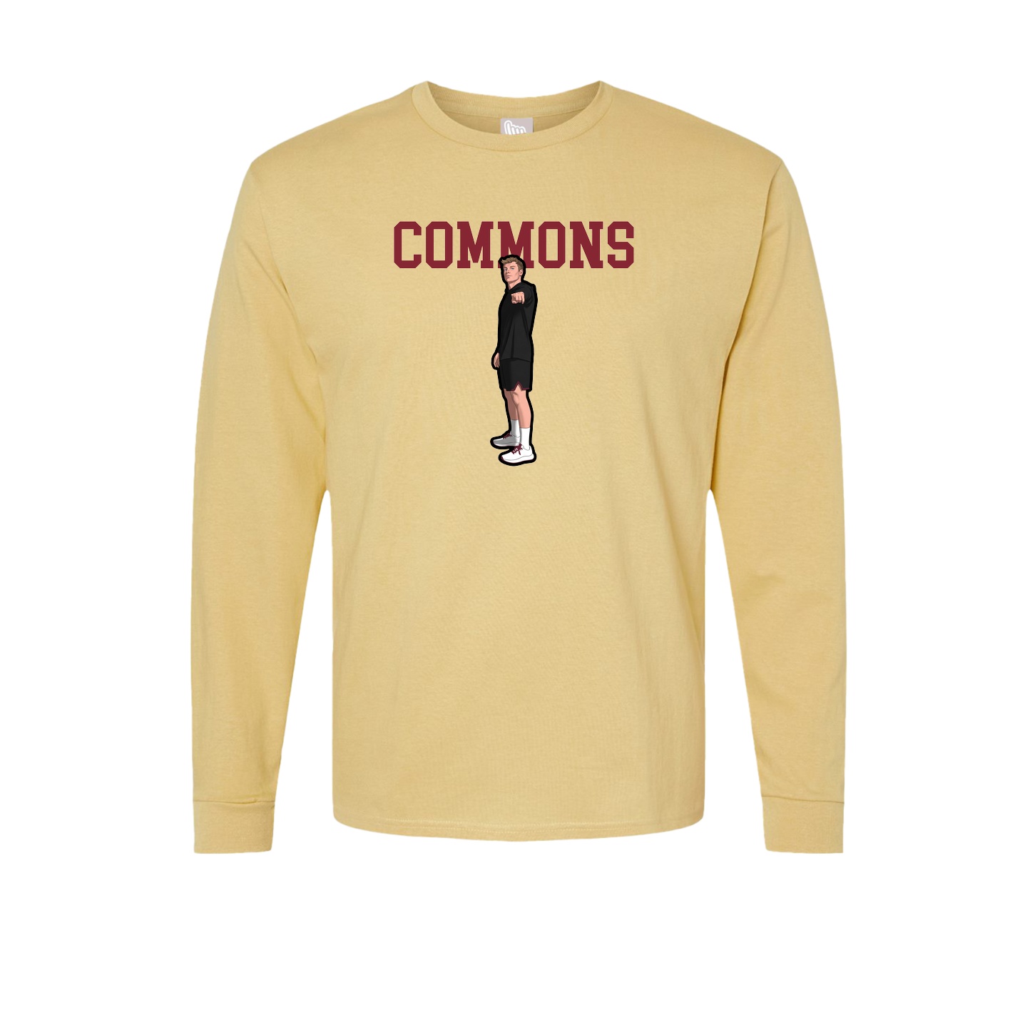 Long Sleeve Tee — Shirsey in Vegas Gold