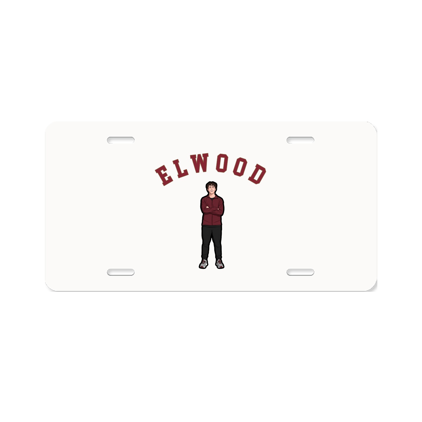 License Plate — Shirsey Arch in Classic