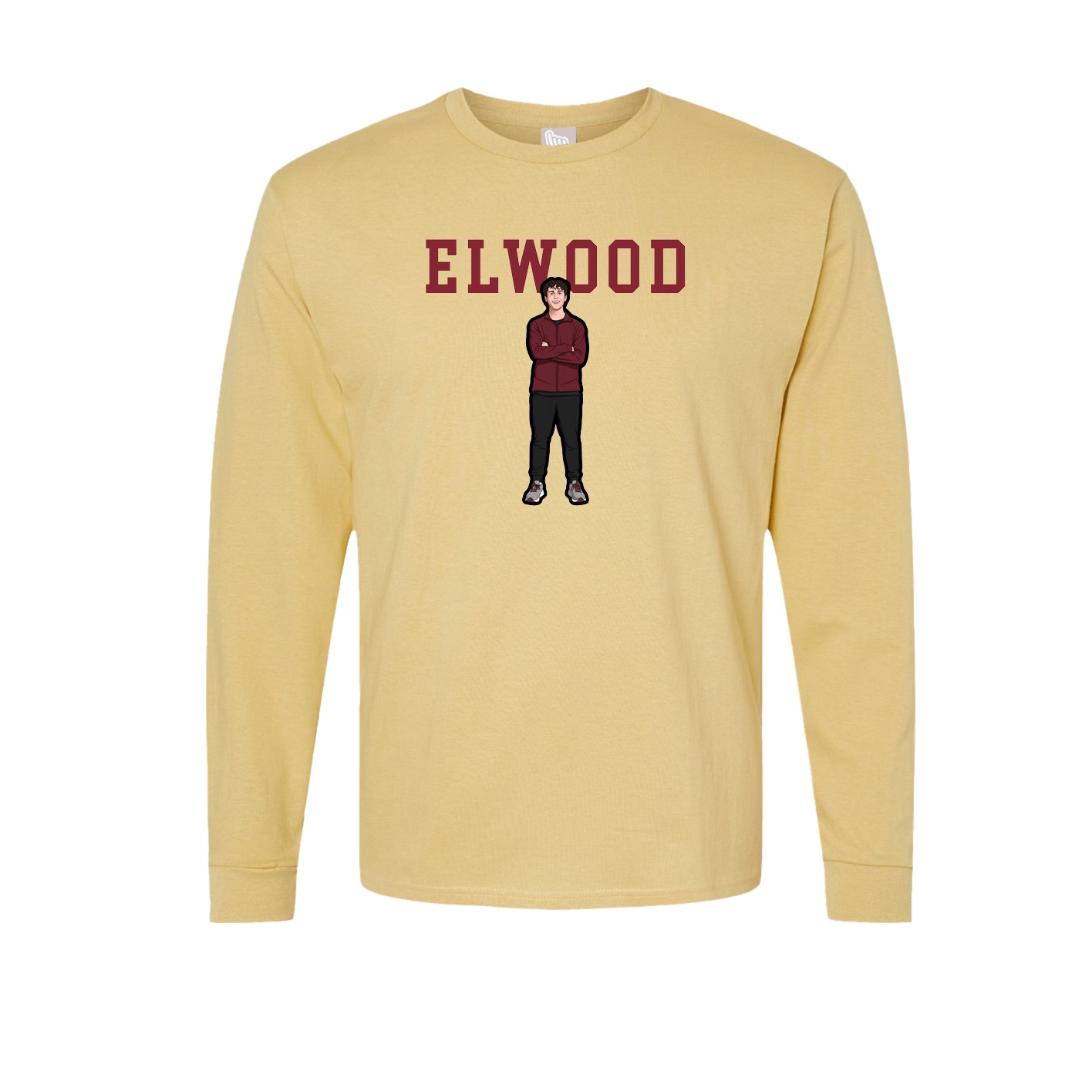 Long Sleeve Tee — Shirsey in Vegas Gold