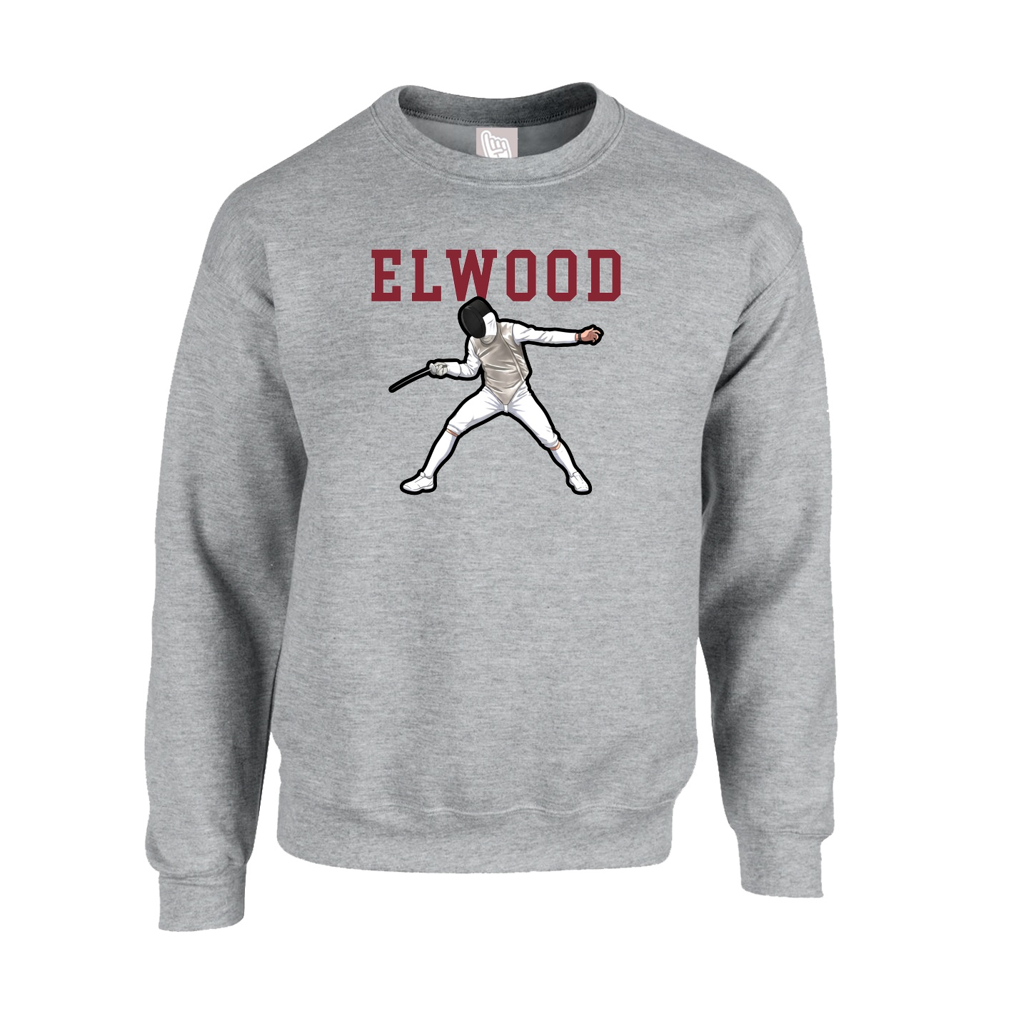 Fleece Crew — Shirsey in Grey