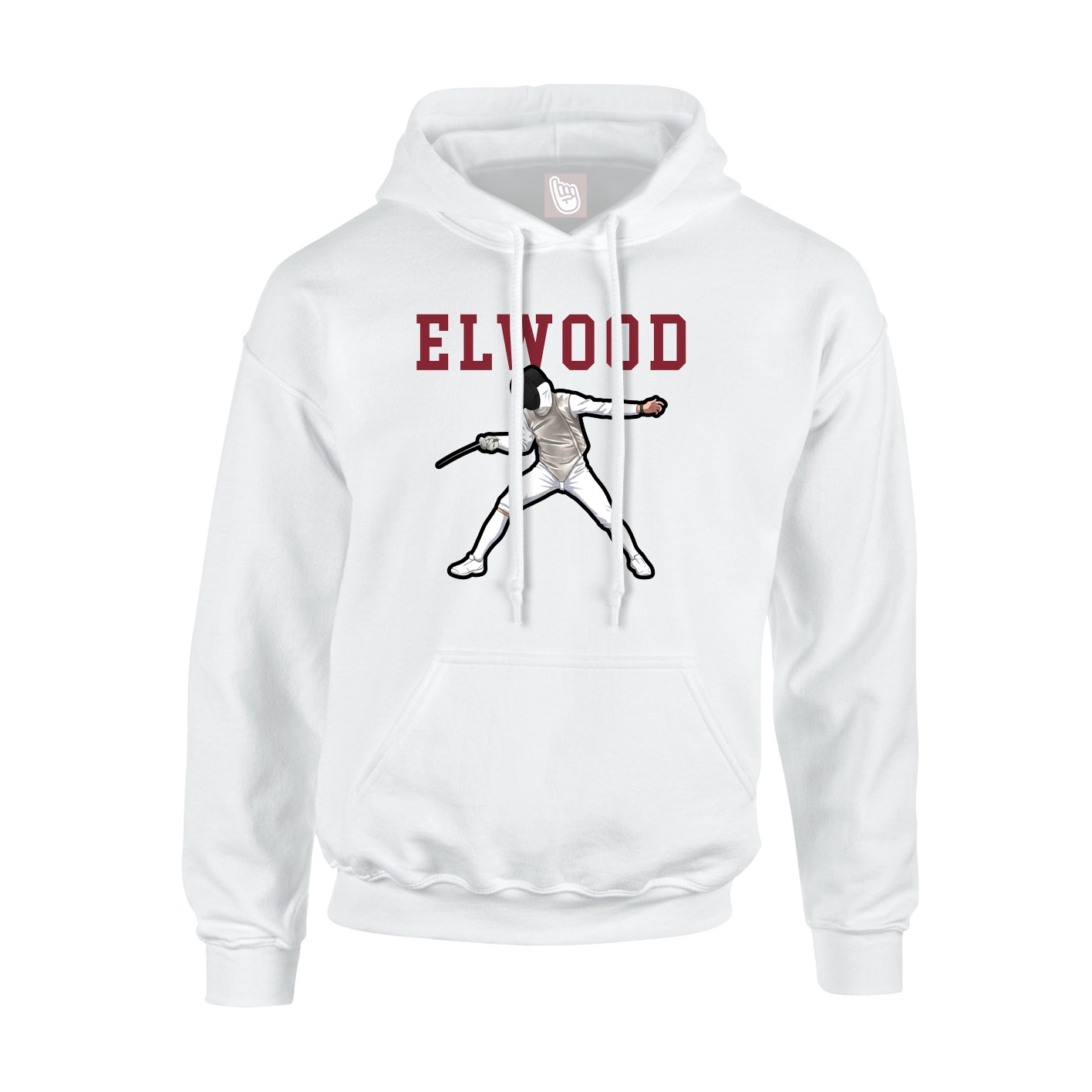 Youth Hoodie — Shirsey in White