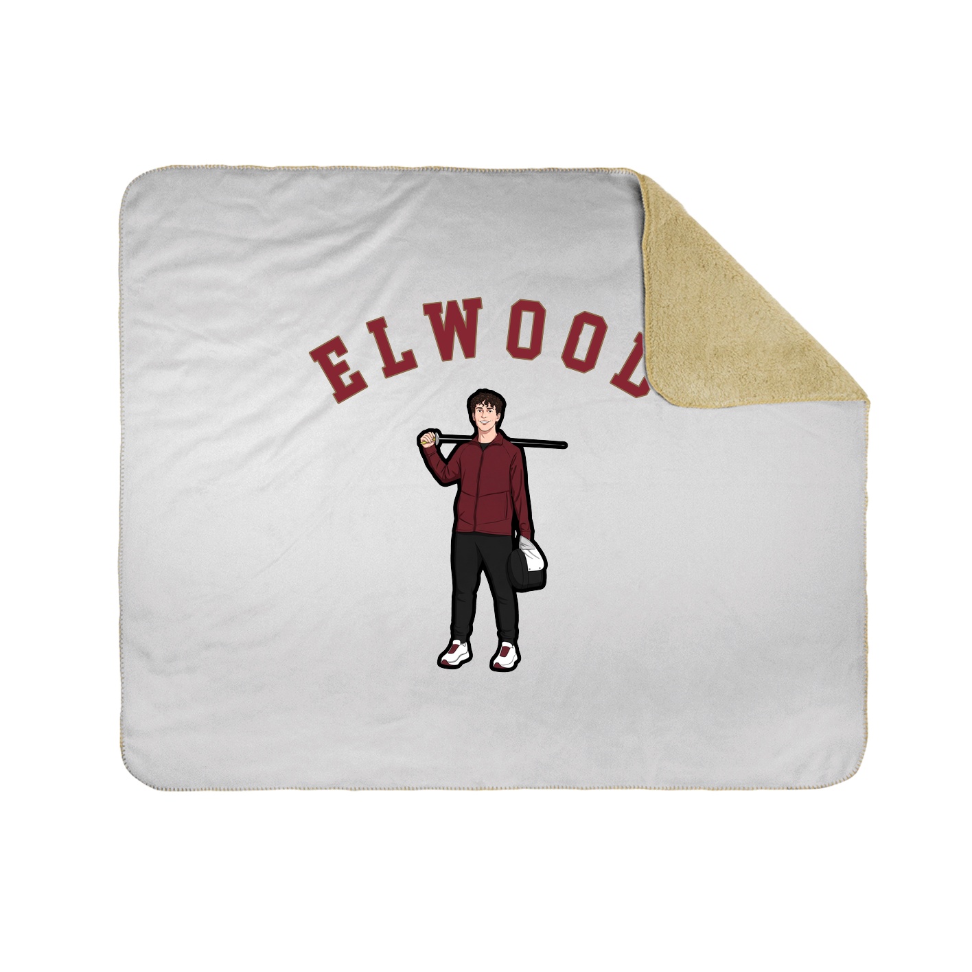 Throw Blanket — Shirsey Arch in White