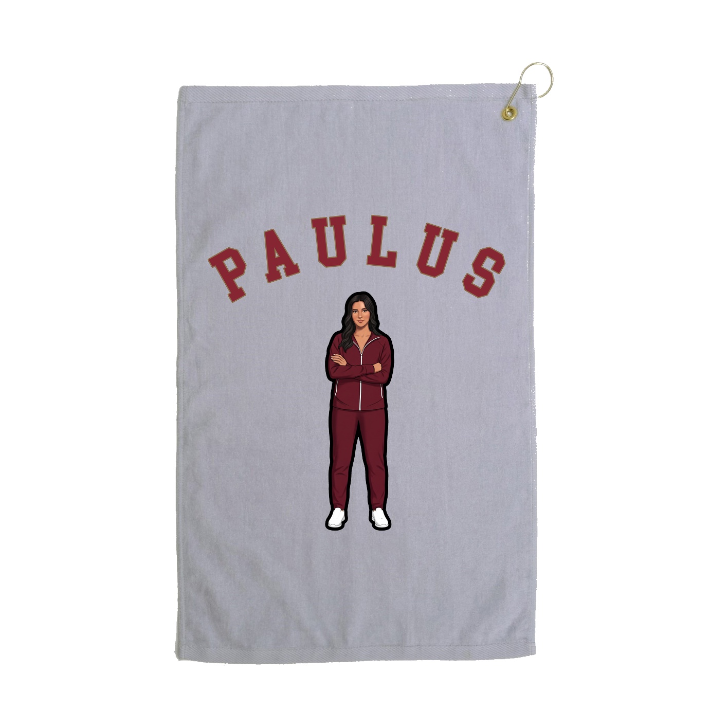 Golf Towel — Shirsey Arch in Grey