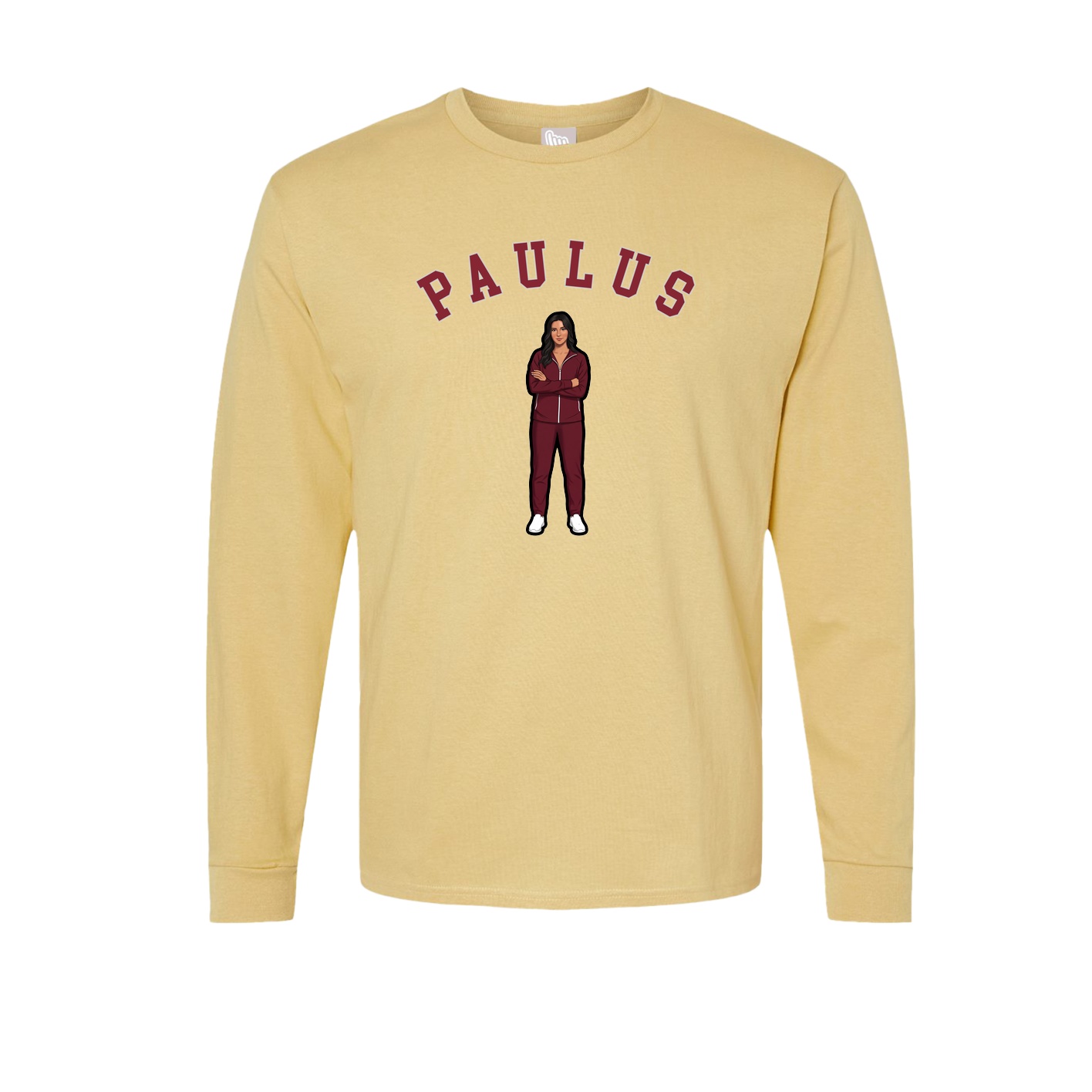Long Sleeve Tee — Shirsey Arch in Vegas Gold