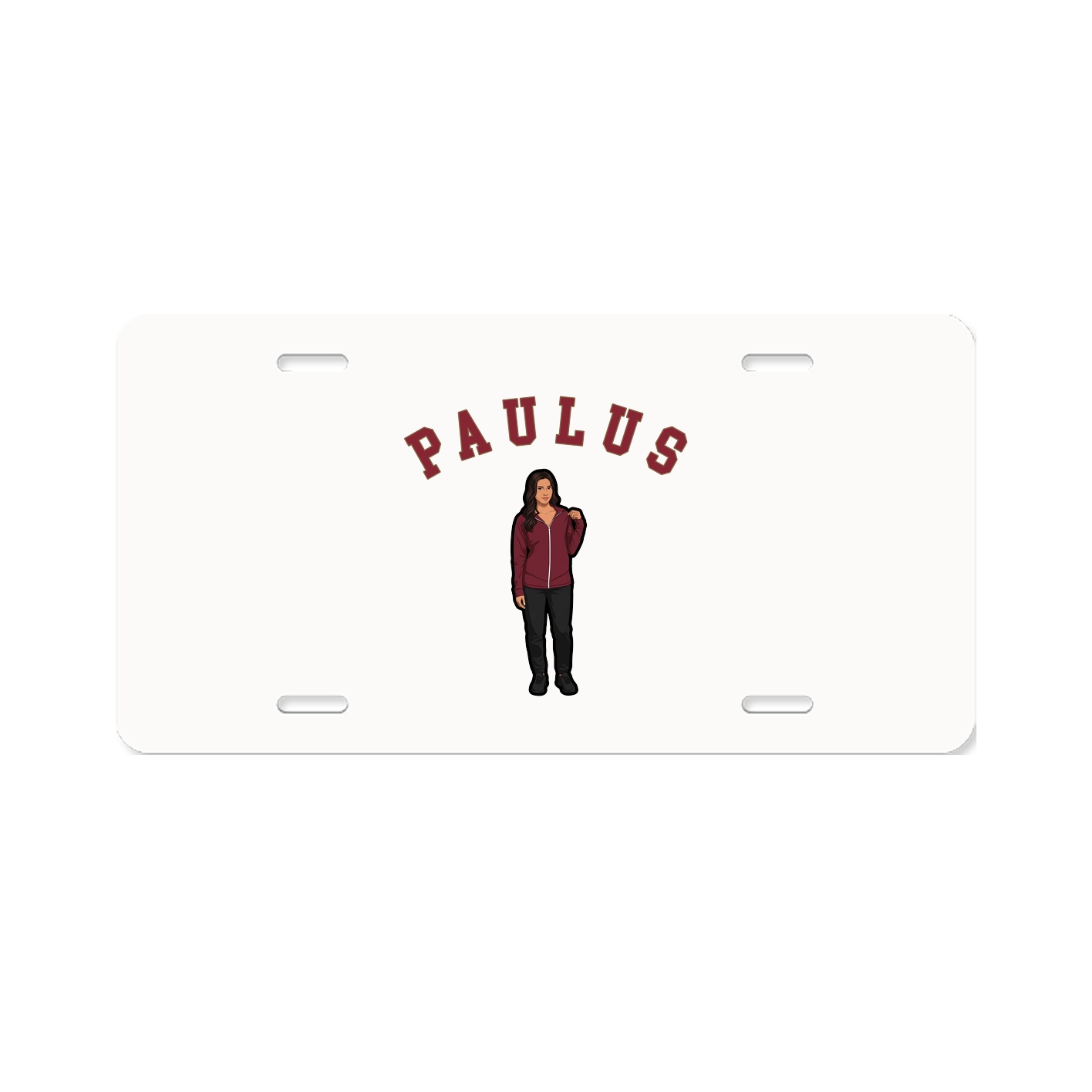 License Plate — Shirsey Arch in Classic